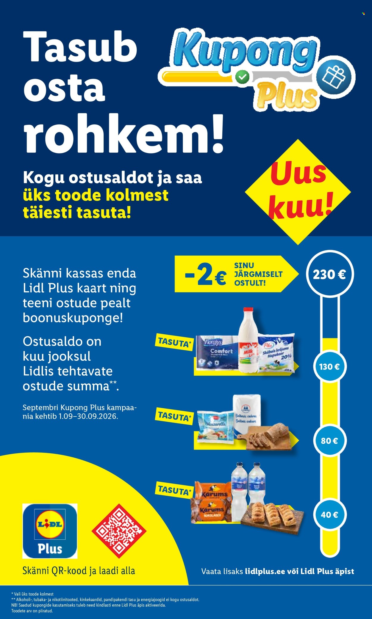 Lidl kliendileht (31.08 - 6.09.2026)