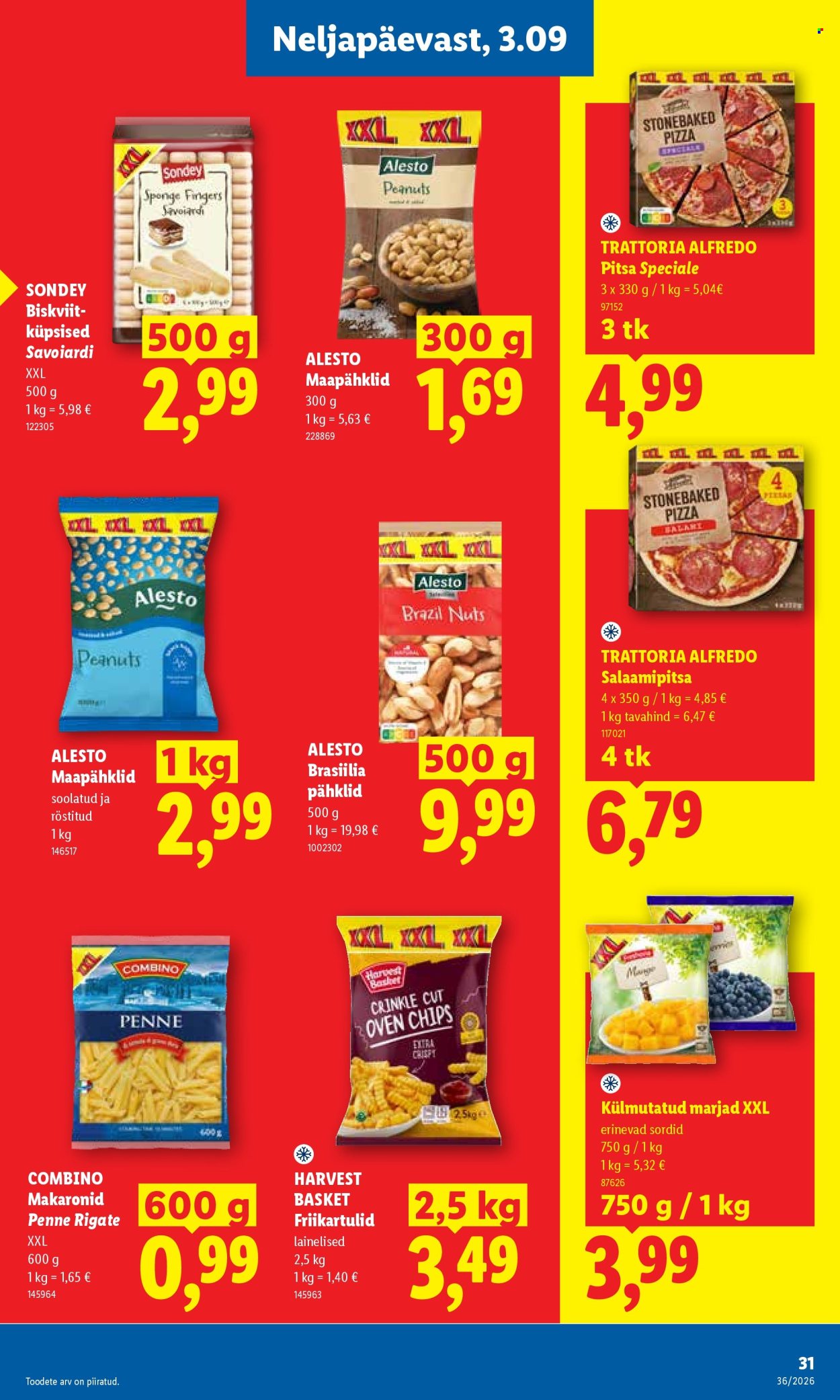 Lidl kliendileht (31.08 - 6.09.2026)