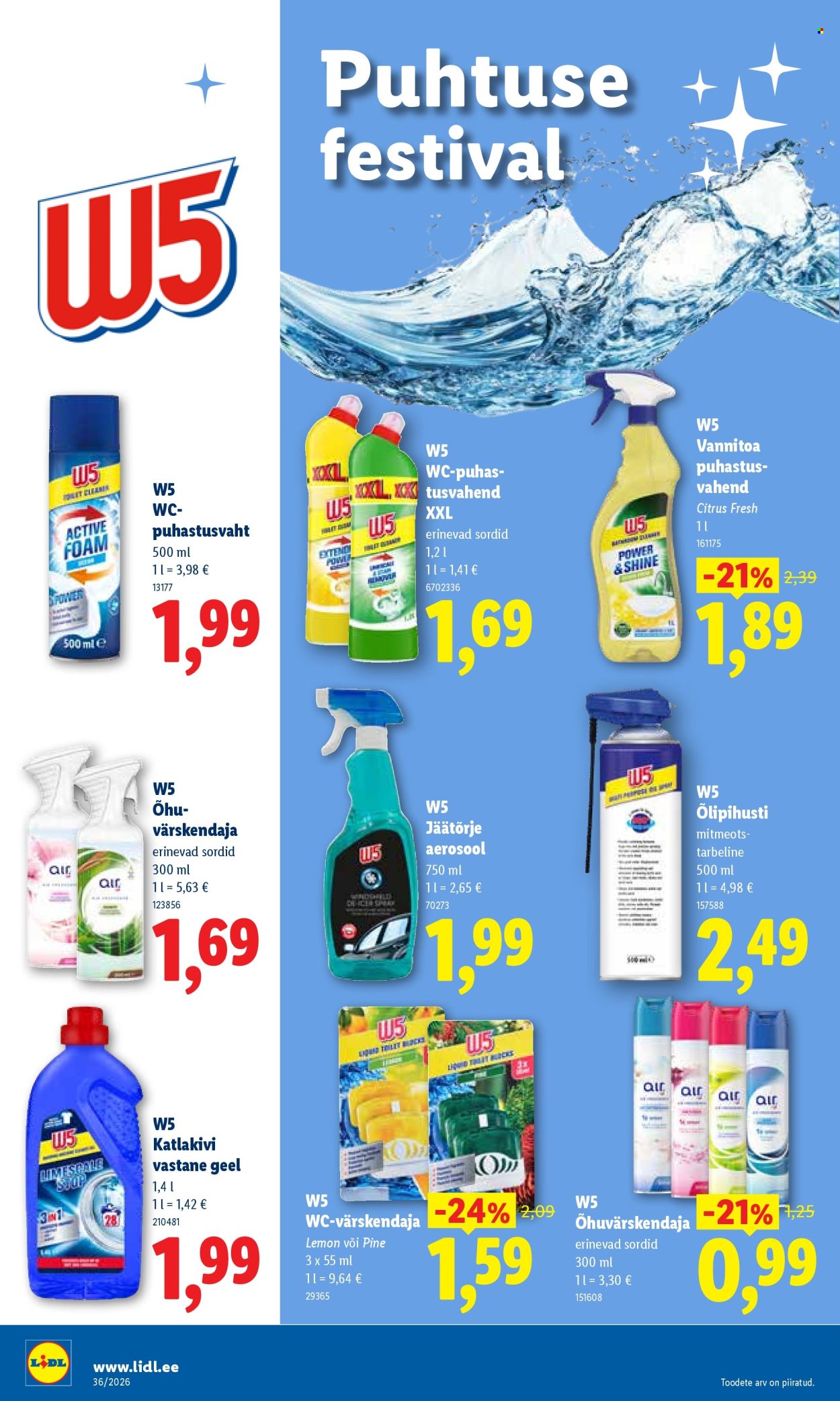 Lidl kliendileht (31.08 - 6.09.2026)