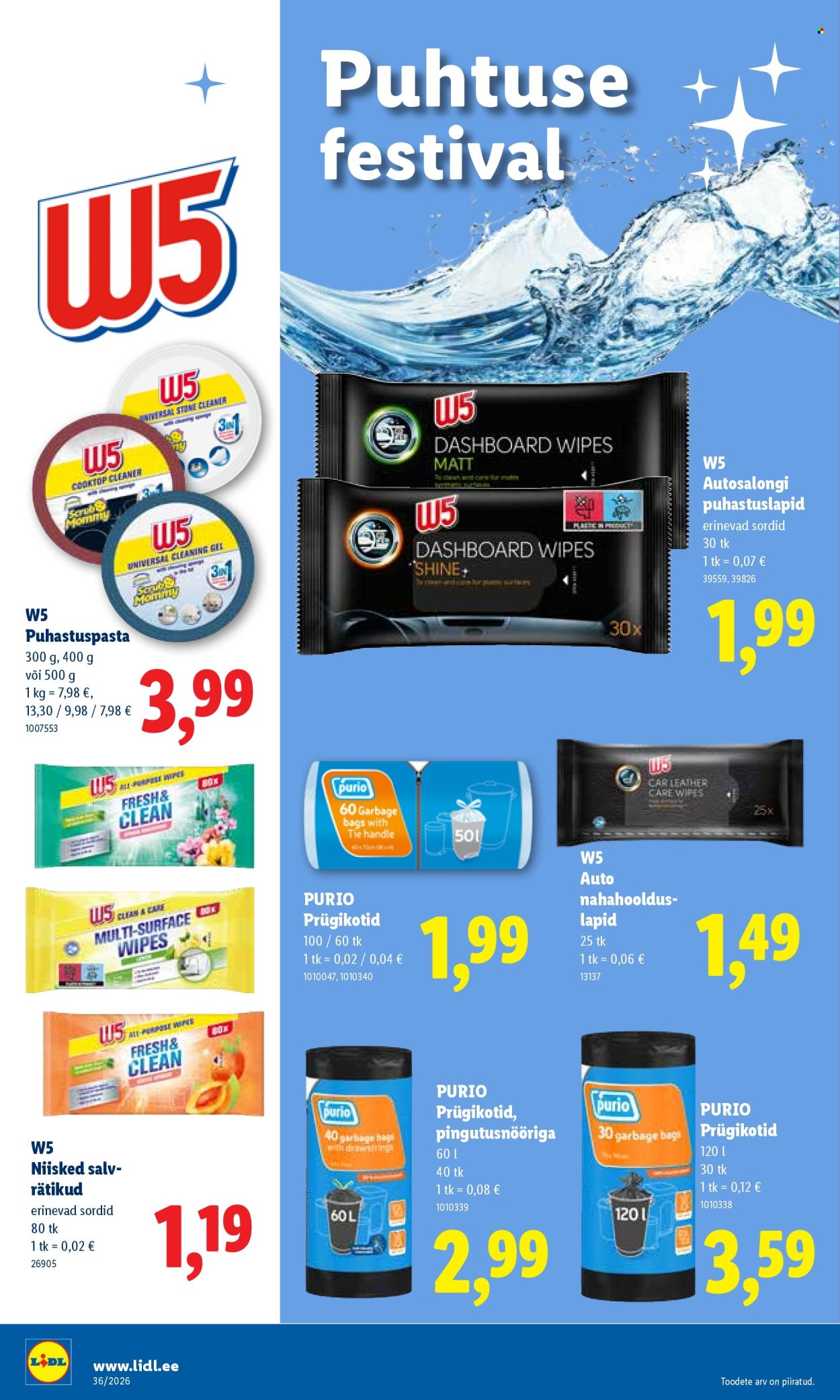 Lidl kliendileht (31.08 - 6.09.2026)