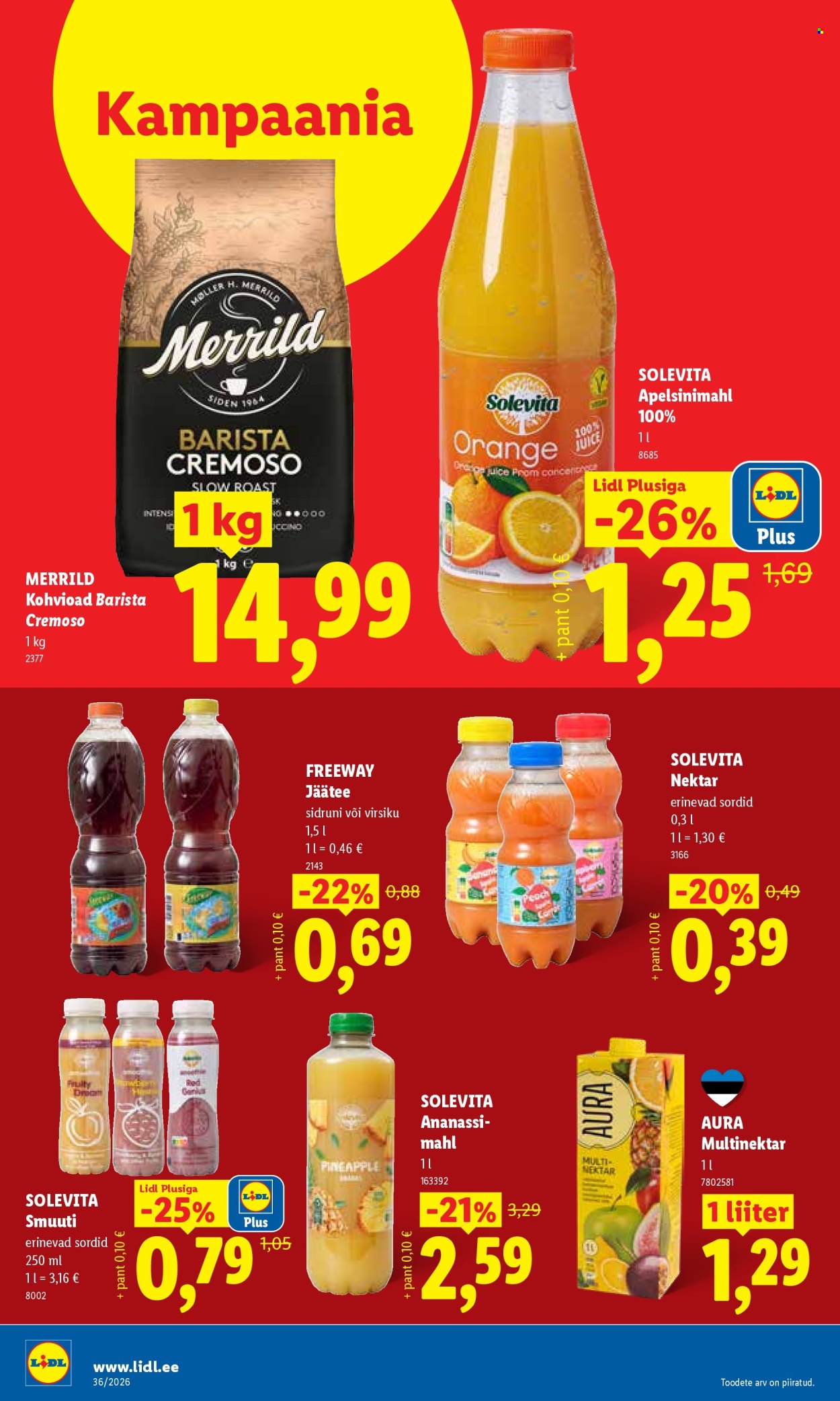 Lidl kliendileht (31.08 - 6.09.2026)
