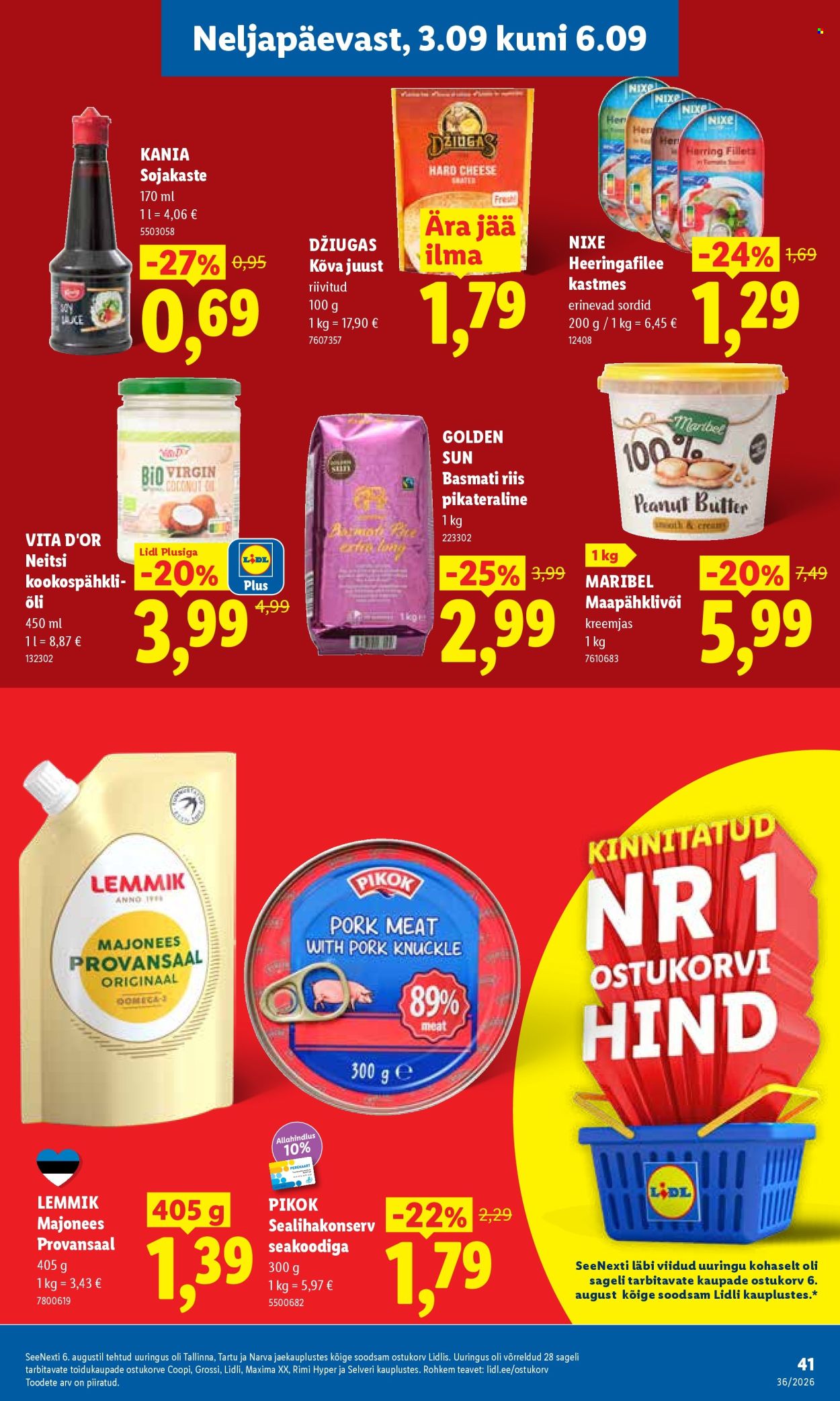 Lidl kliendileht (31.08 - 6.09.2026)