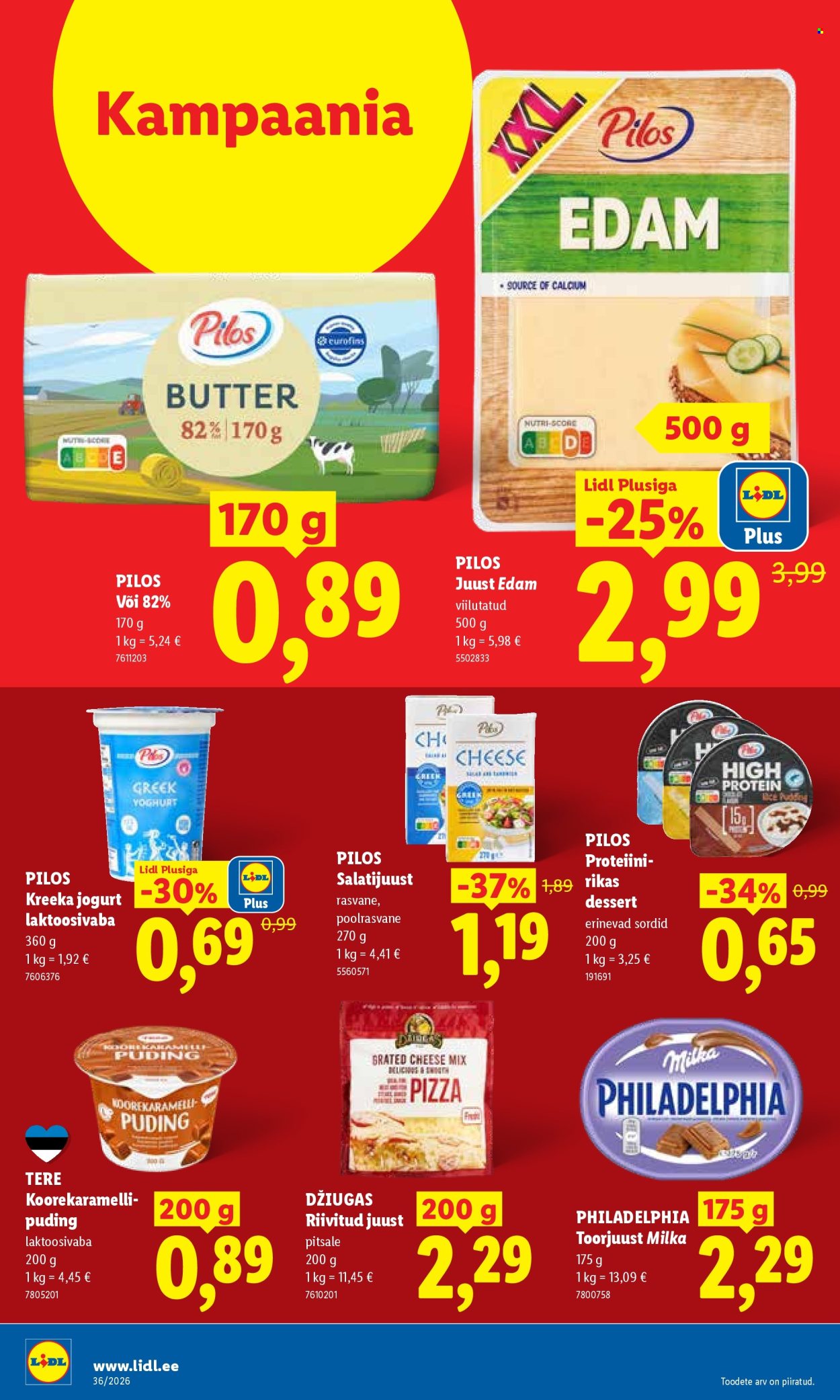 Lidl kliendileht (31.08 - 6.09.2026)