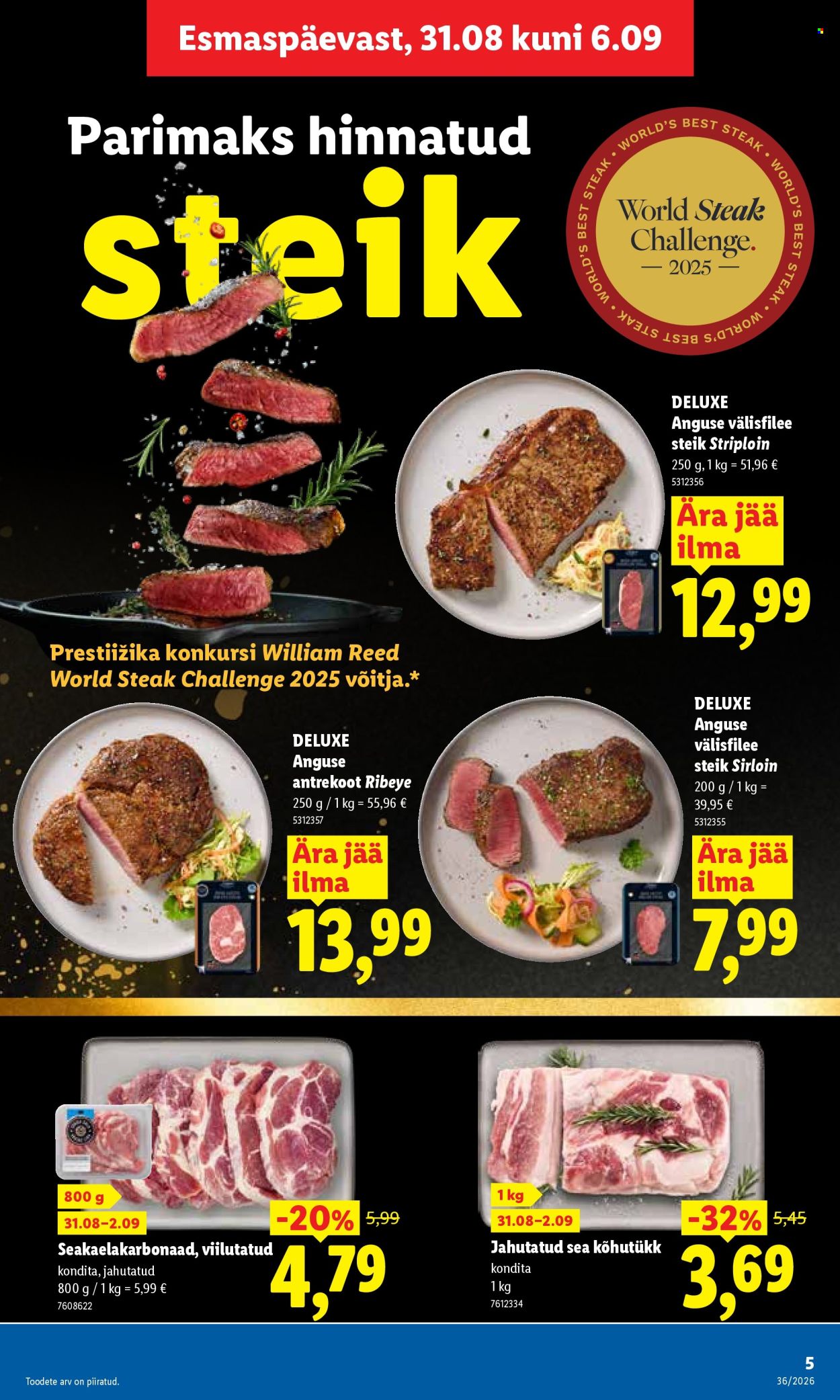 Lidl kliendileht (31.08 - 6.09.2026)