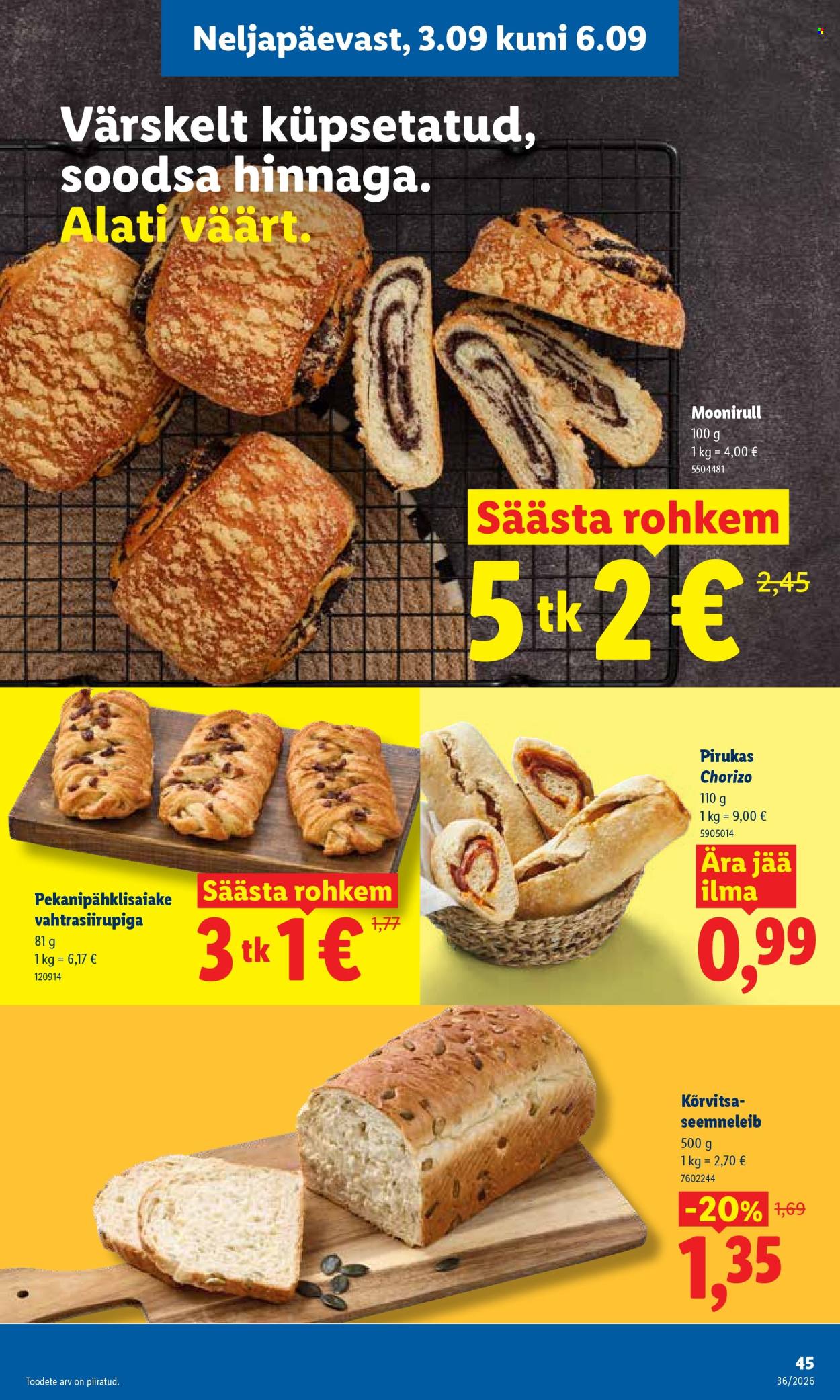 Lidl kliendileht (31.08 - 6.09.2026)