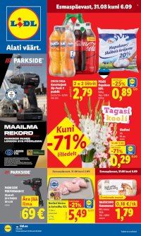 Lidl kliendileht (31.08 - 6.09.2026)