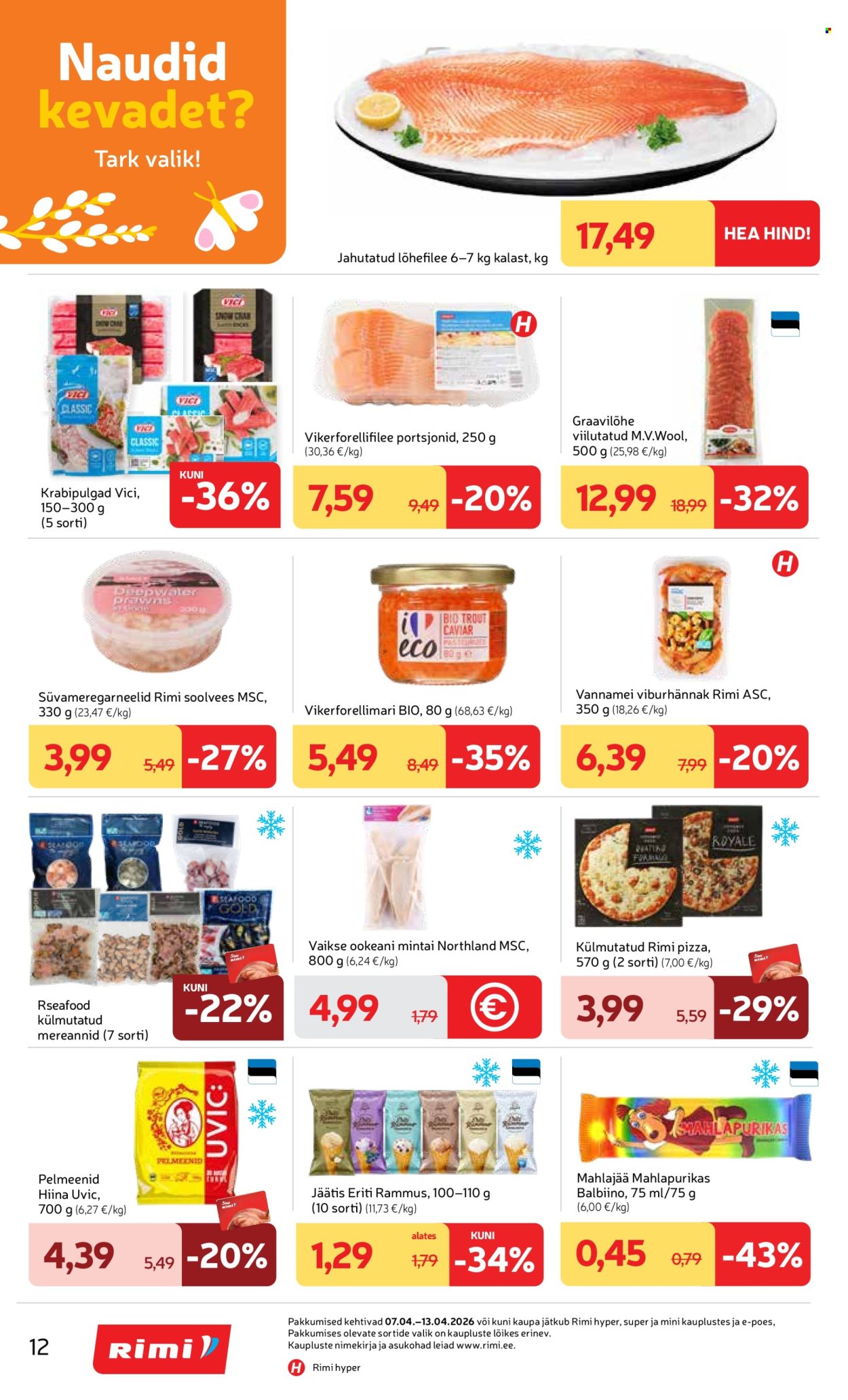 Rimi kliendileht - Kliendileht (7.04 - 13.04.2026)