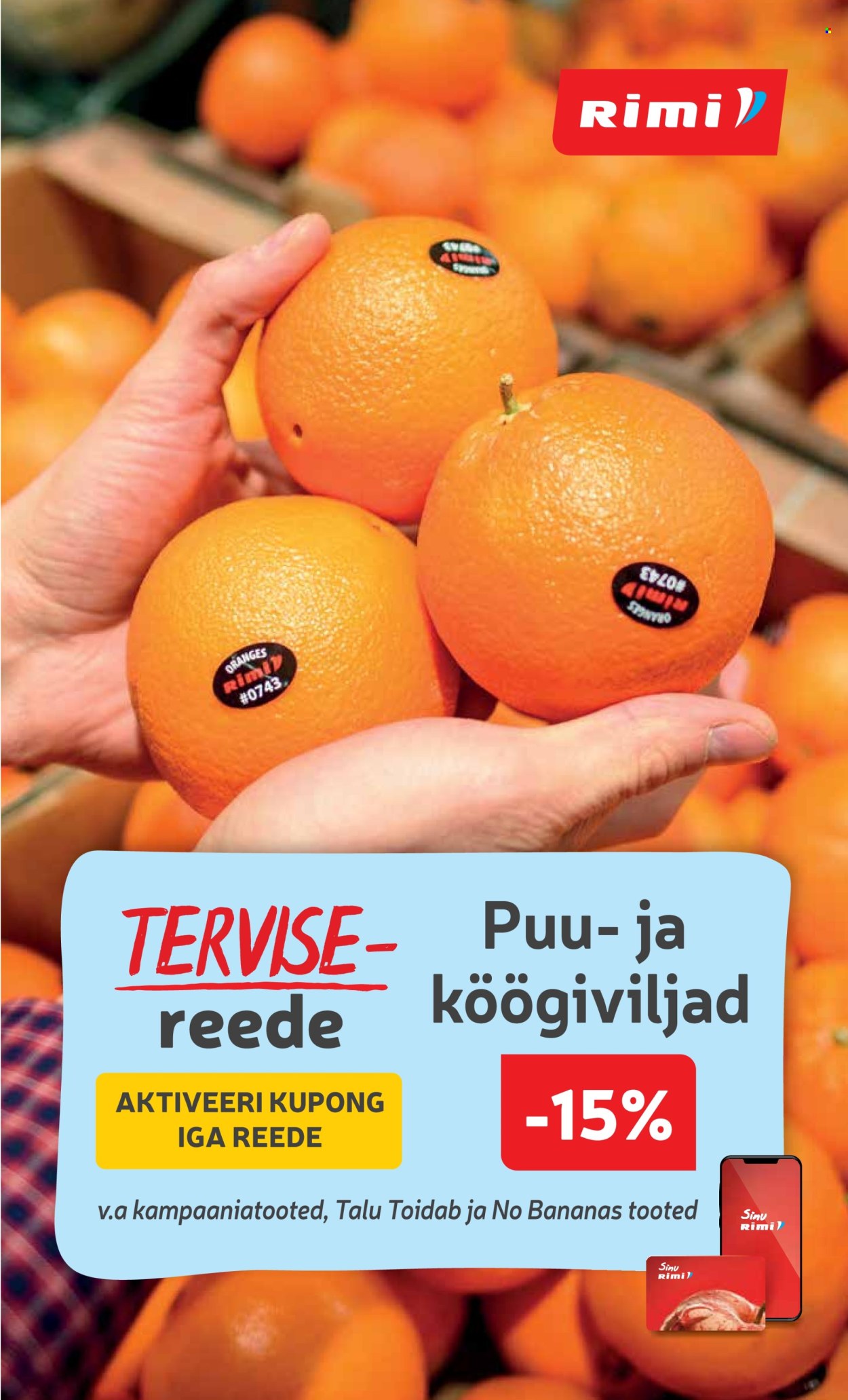 Rimi kliendileht (29.09 - 5.10.2026)
