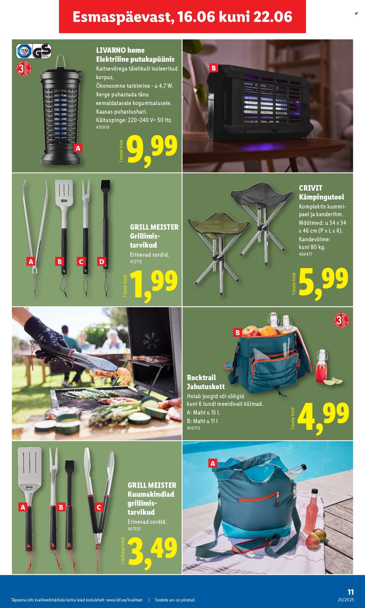 Lidl kliendileht - Tööstuskaupade pakkumised (16.06 - 22.06.2025)