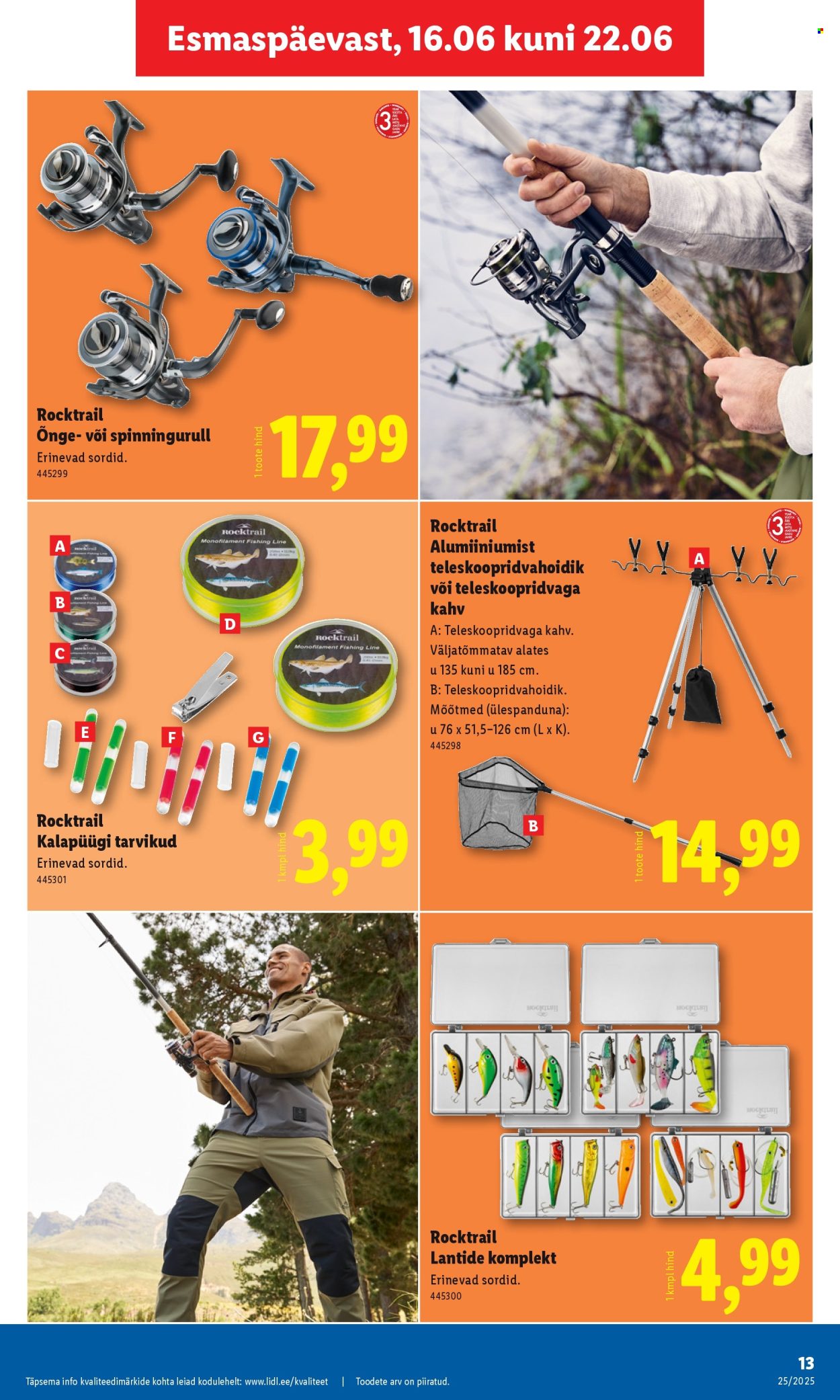 Lidl kliendileht - Tööstuskaupade pakkumised (16.06 - 22.06.2025)