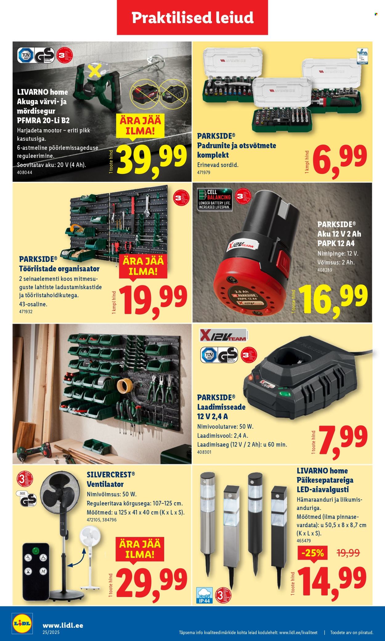 Lidl kliendileht - Tööstuskaupade pakkumised (16.06 - 22.06.2025)