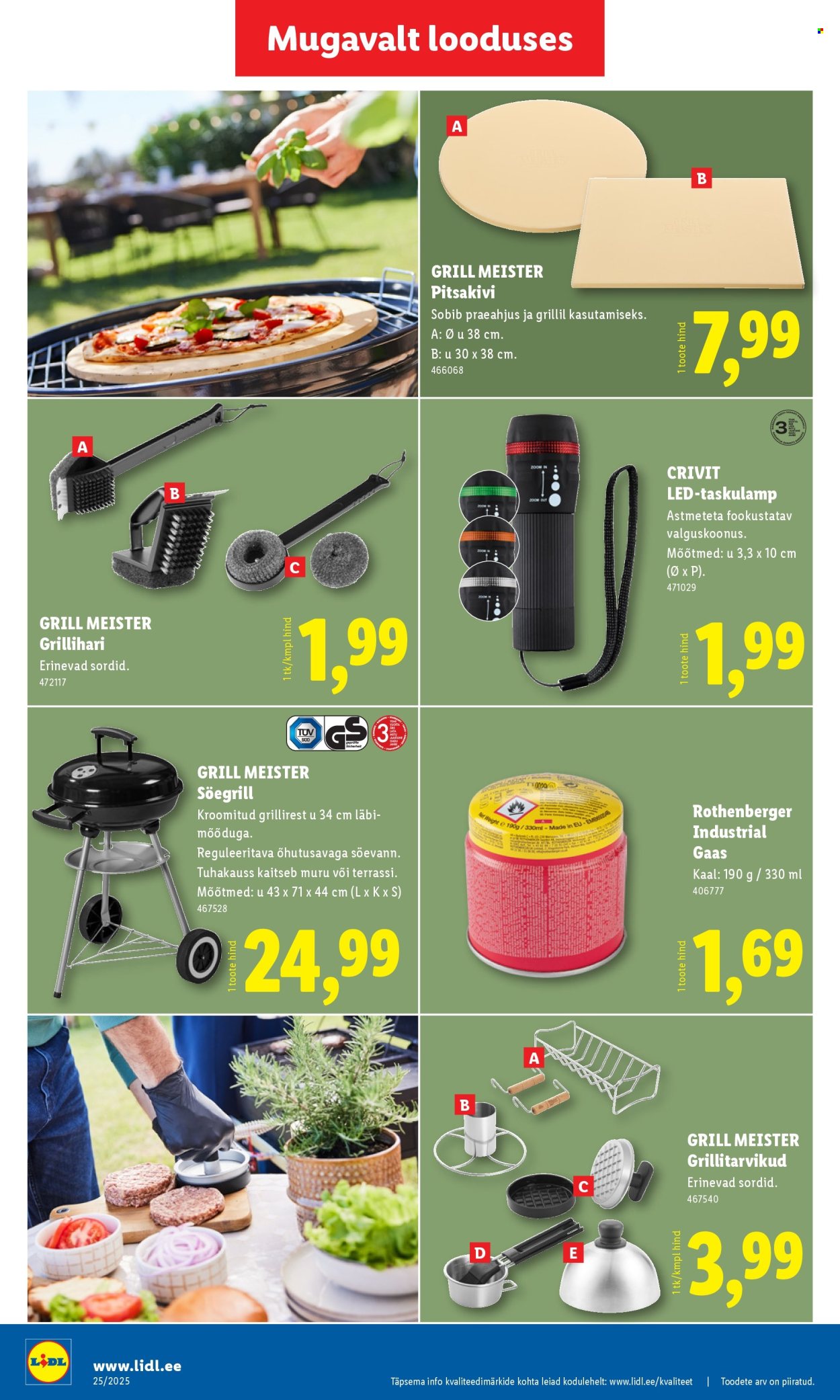 Lidl kliendileht - Tööstuskaupade pakkumised (16.06 - 22.06.2025)