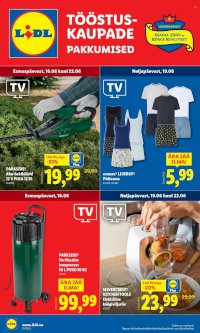 Lidl kliendileht - Tööstuskaupade pakkumised (16.06 - 22.06.2025)