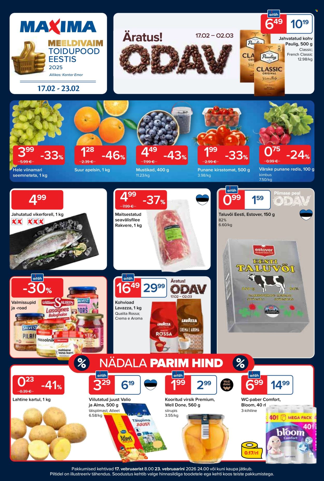 Maxima kliendileht - Maxima kliendileht (17.02 - 23.02.2026)