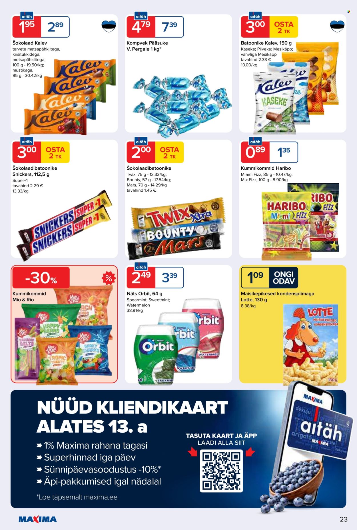 Maxima kliendileht - Maxima kliendileht (17.02 - 23.02.2026)