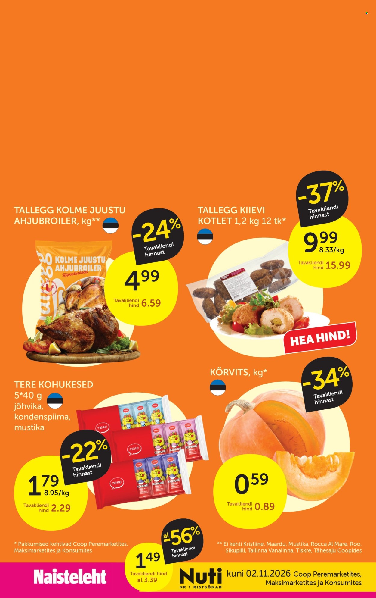Coop kliendileht (27.10 - 2.11.2026)