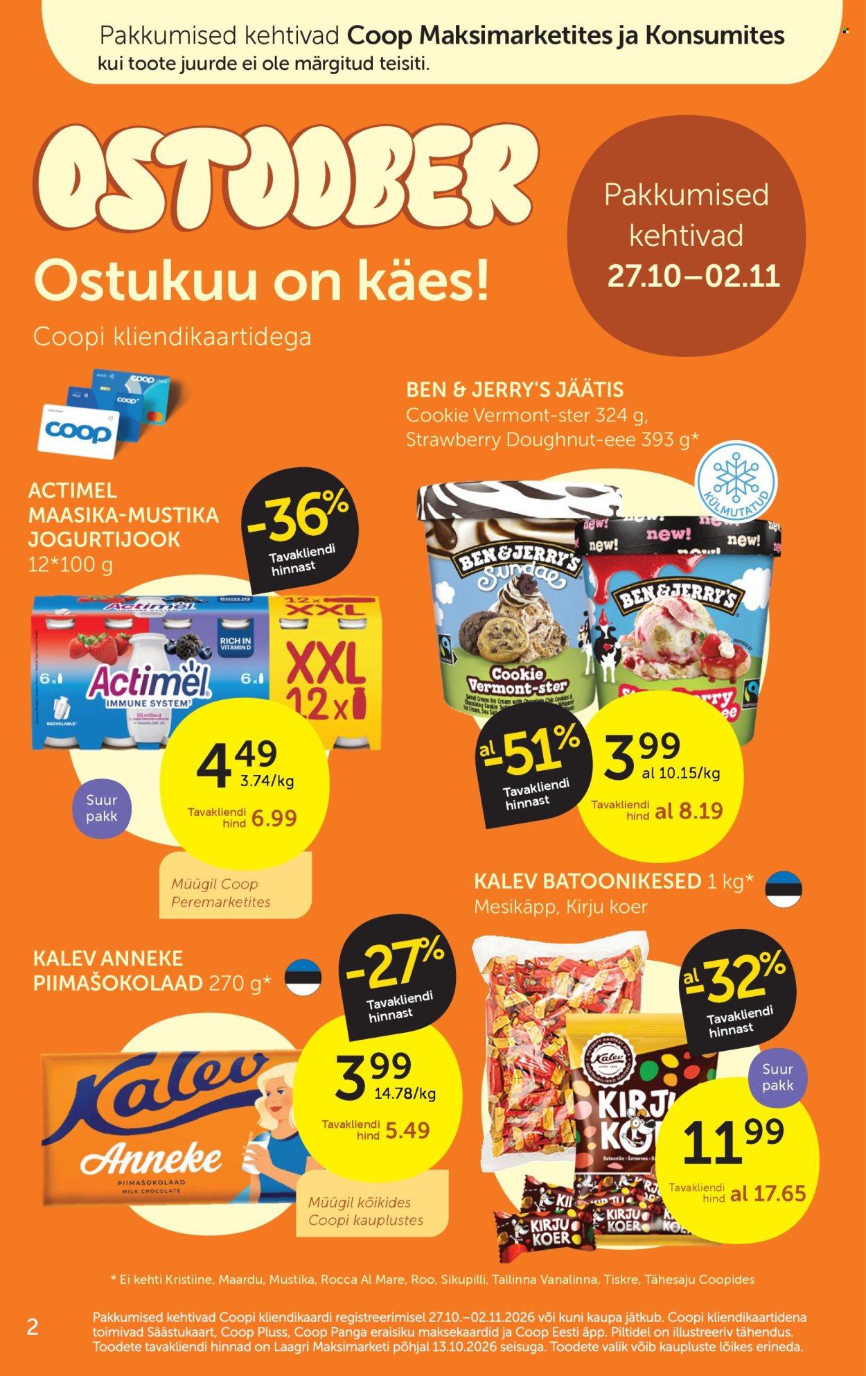 Coop kliendileht (27.10 - 2.11.2026)