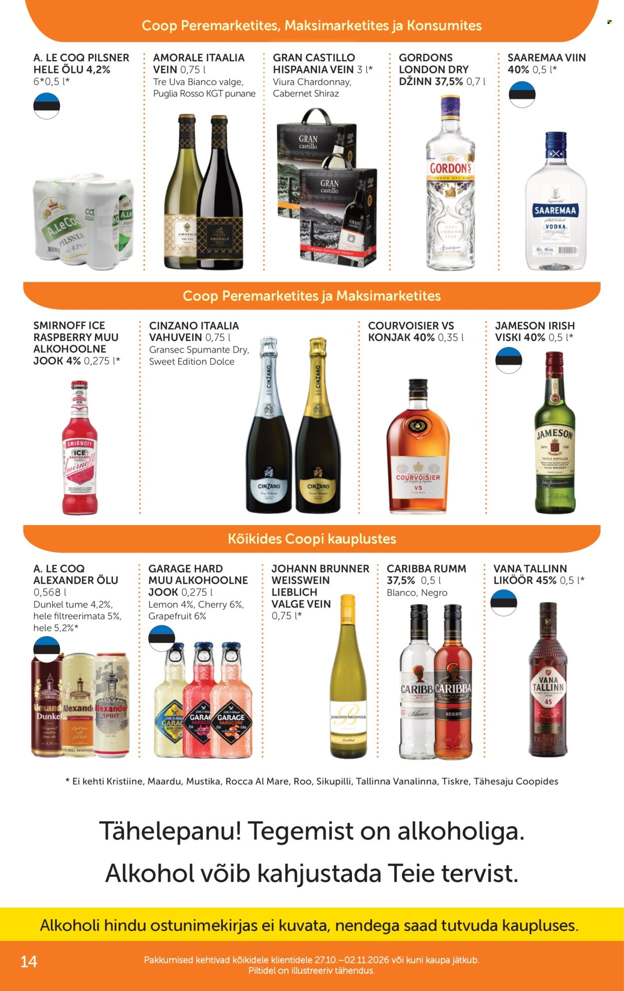 Coop kliendileht (27.10 - 2.11.2026)
