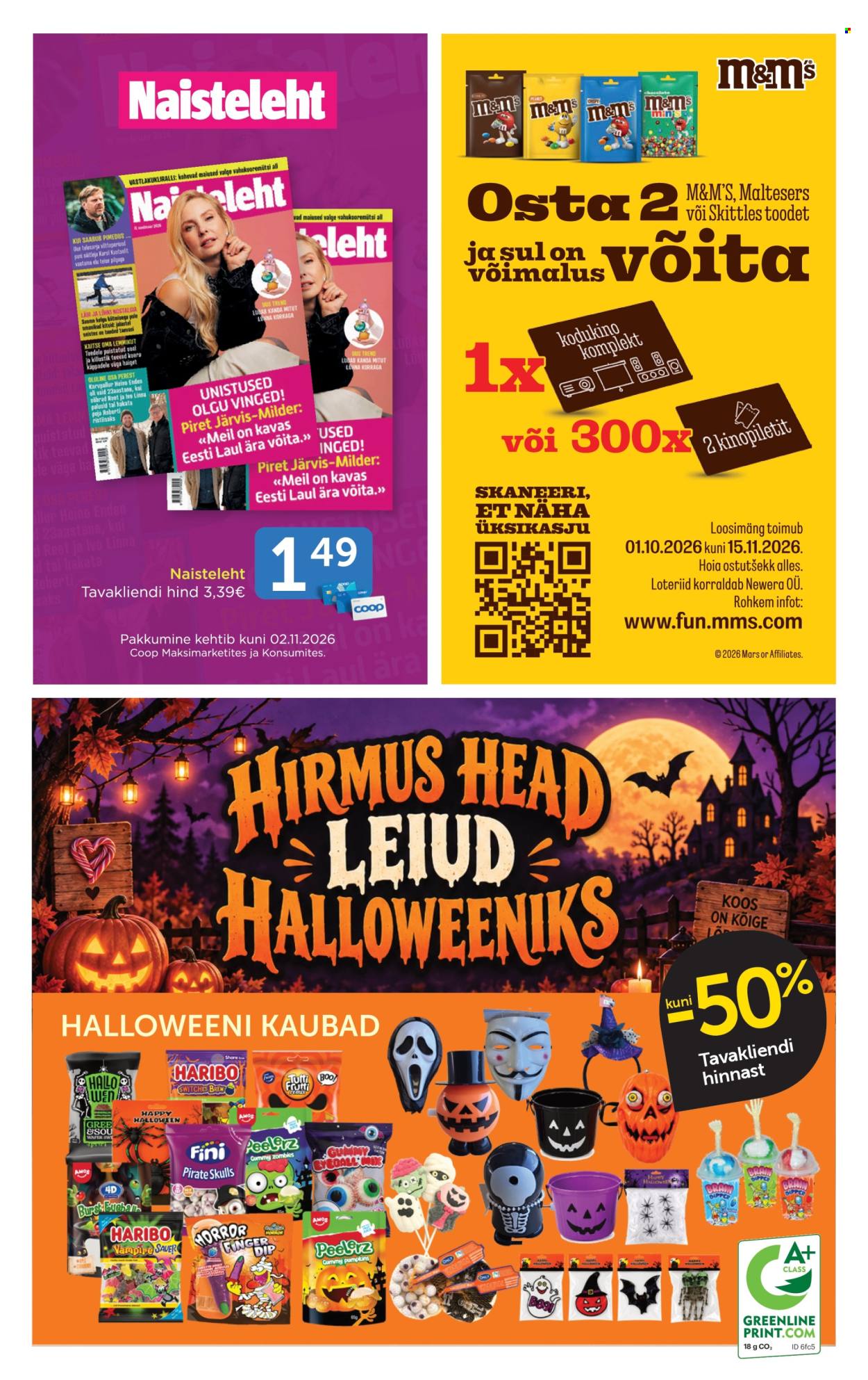 Coop kliendileht (27.10 - 2.11.2026)