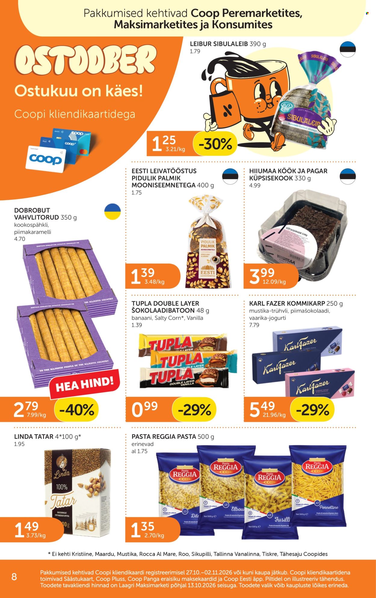 Coop kliendileht (27.10 - 2.11.2026)