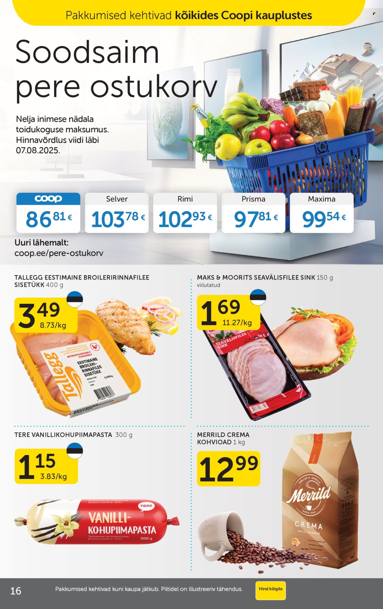 Coop kliendileht (18.08 - 25.08.2025)