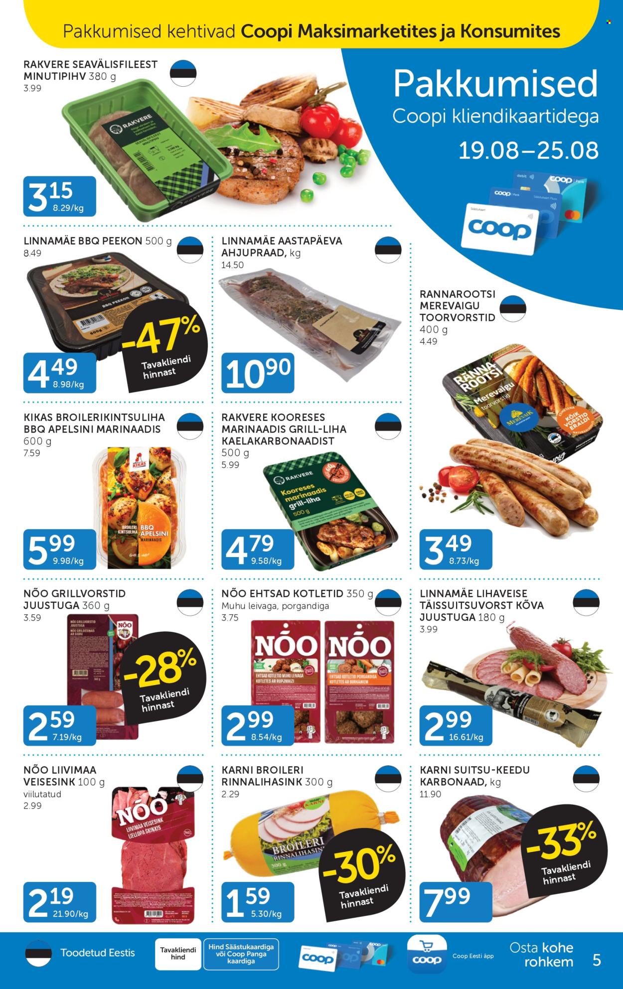 Coop kliendileht (18.08 - 25.08.2025)