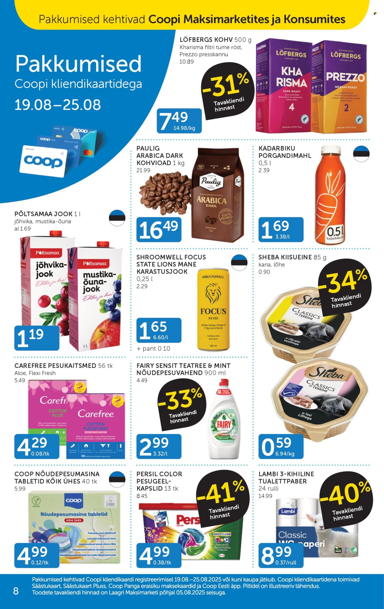 Coop kliendileht (18.08 - 25.08.2025)