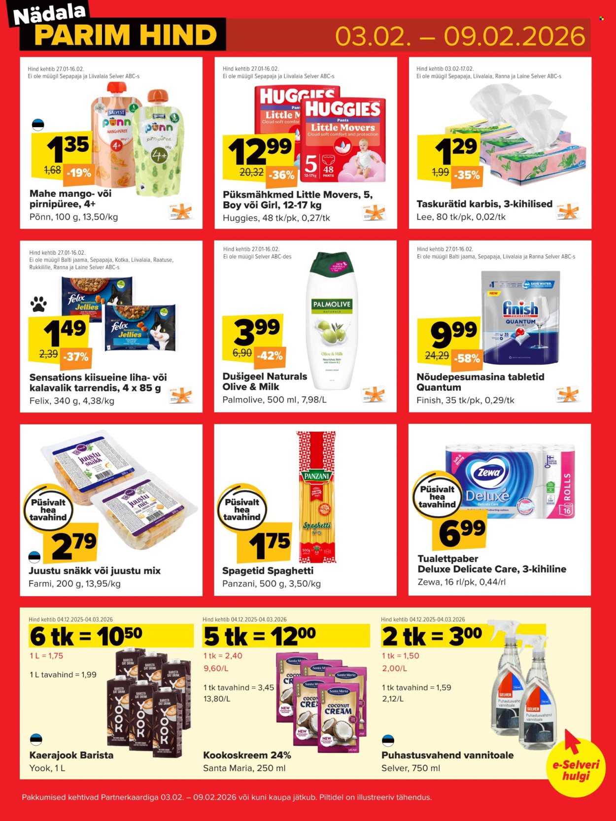 Selver kliendileht - Nädala parim hind (3.02 - 9.02.2026)