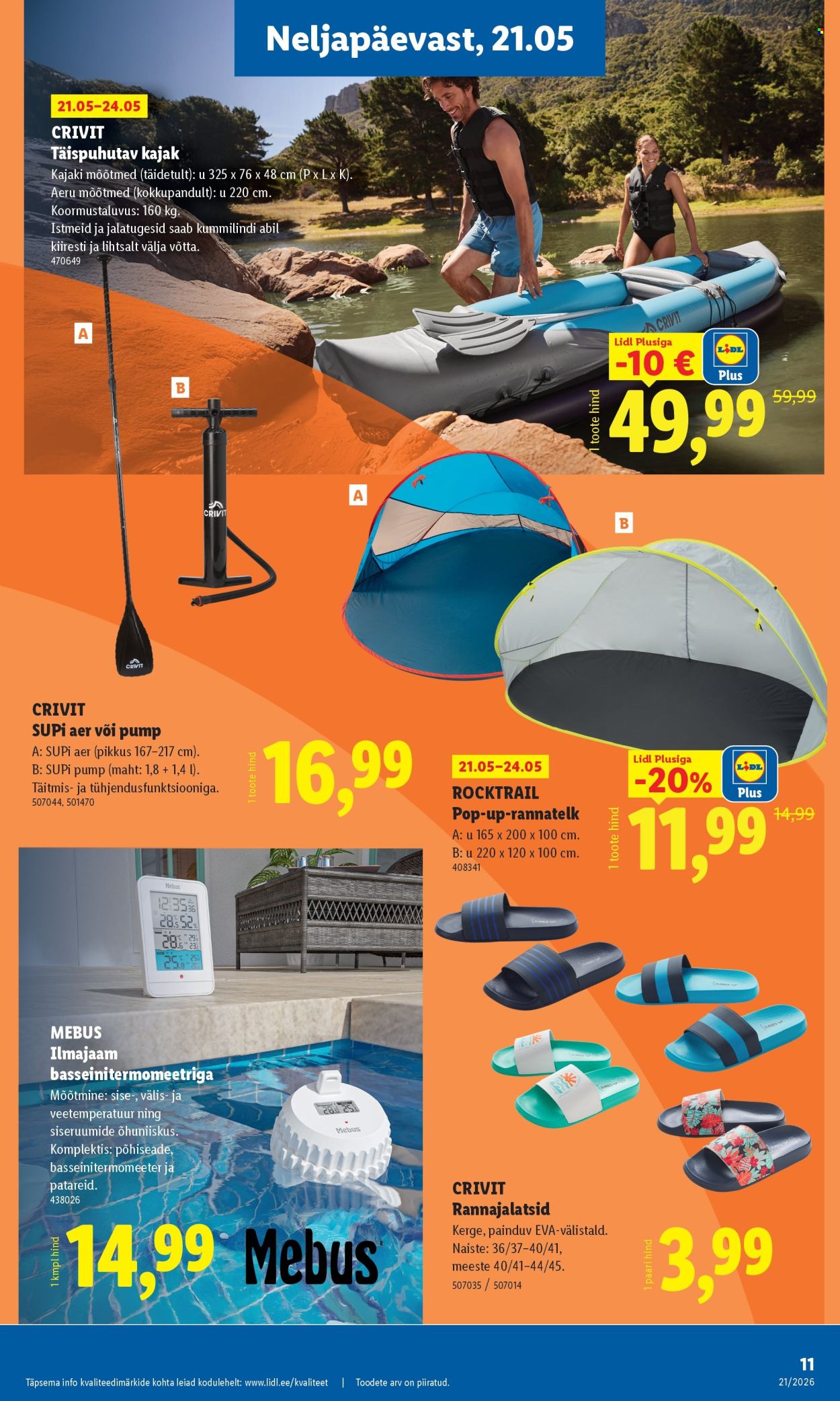 Lidl kliendileht - Tööstuskaupade pakkumised (18.05 - 24.05.2026)