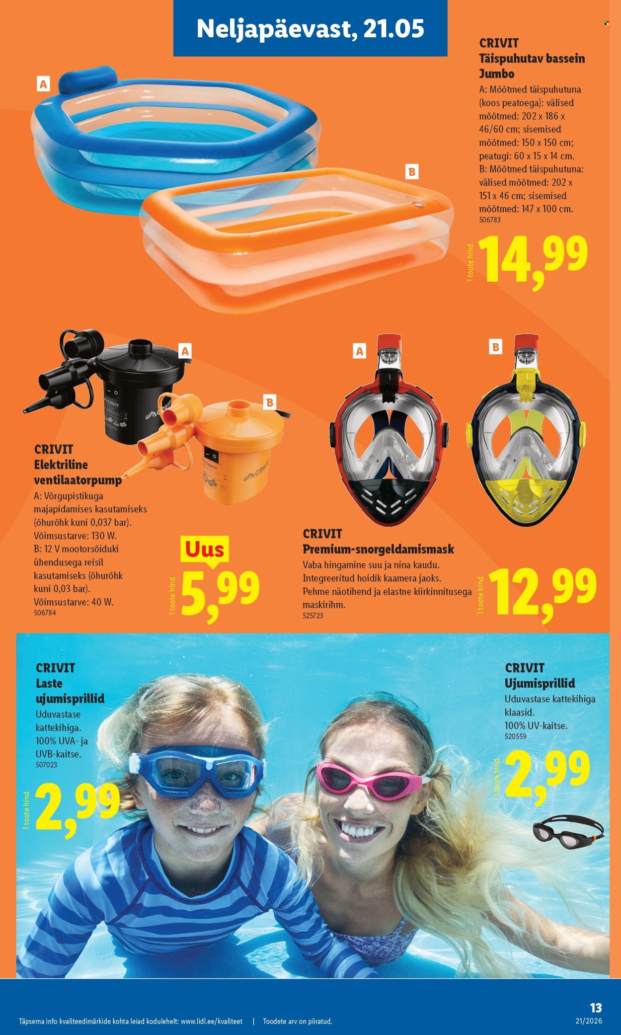 Lidl kliendileht - Tööstuskaupade pakkumised (18.05 - 24.05.2026)