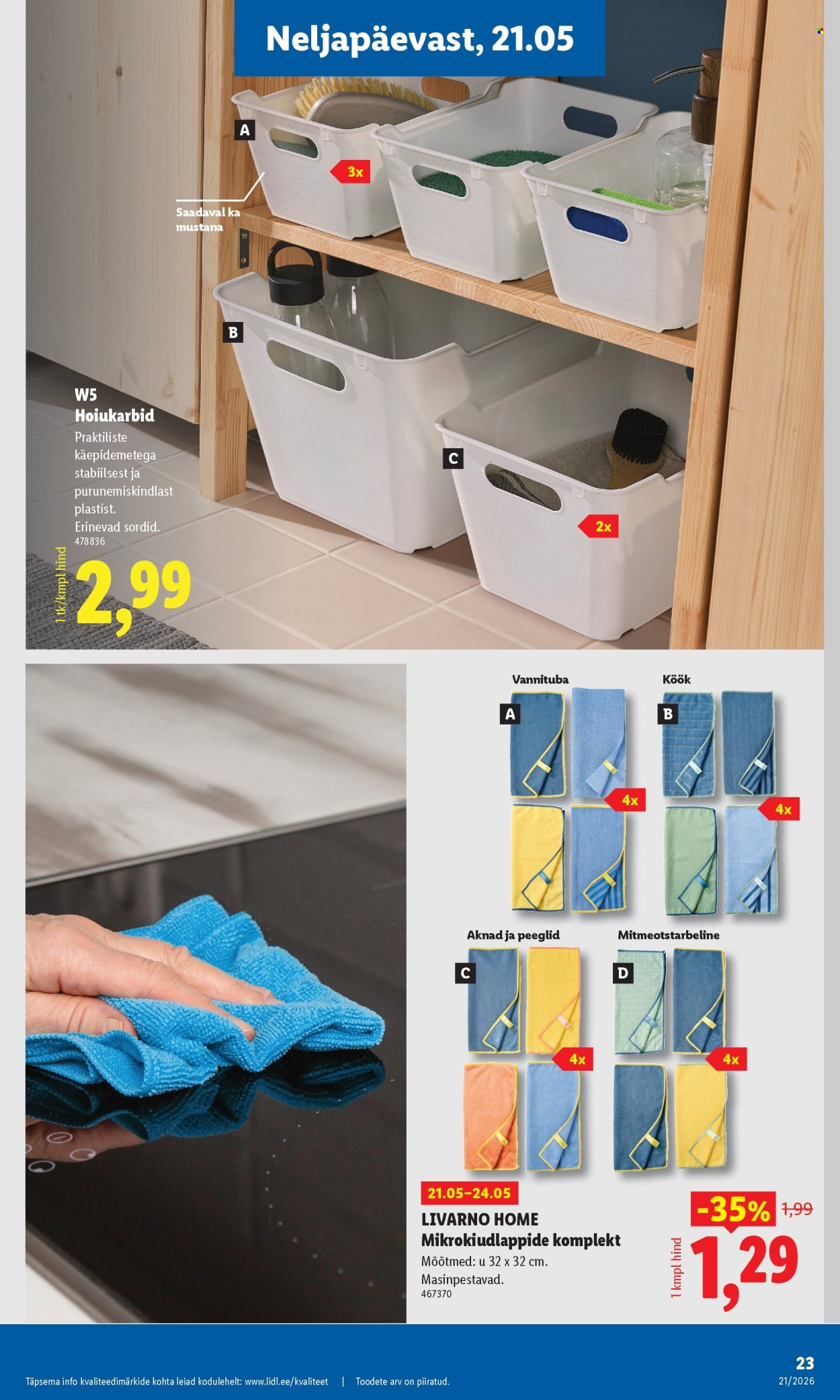 Lidl kliendileht - Tööstuskaupade pakkumised (18.05 - 24.05.2026)