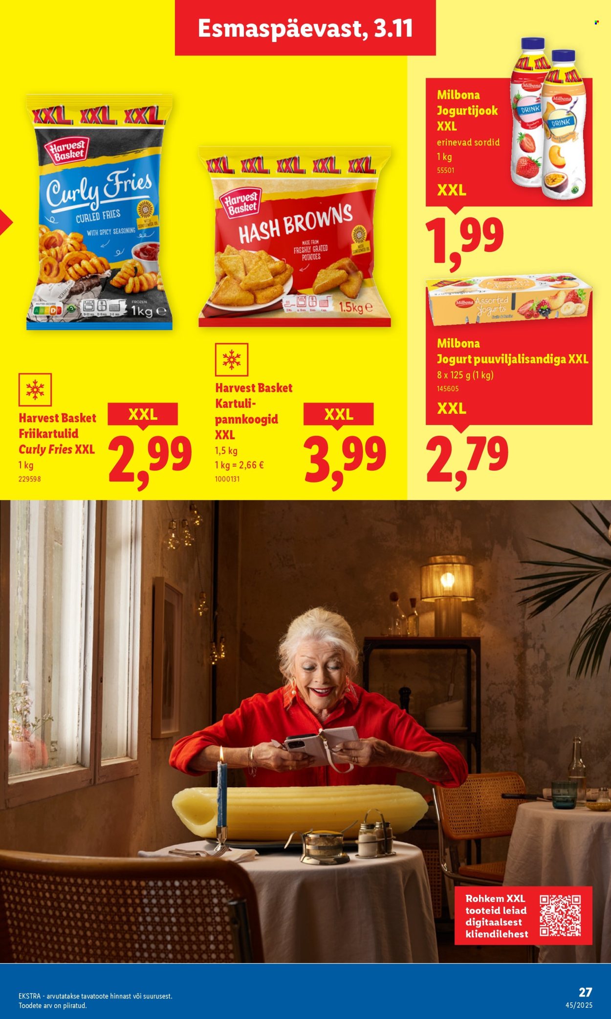 Lidl kliendileht - Nädalalõpu pakkumised (6.11 - 9.11.2025)