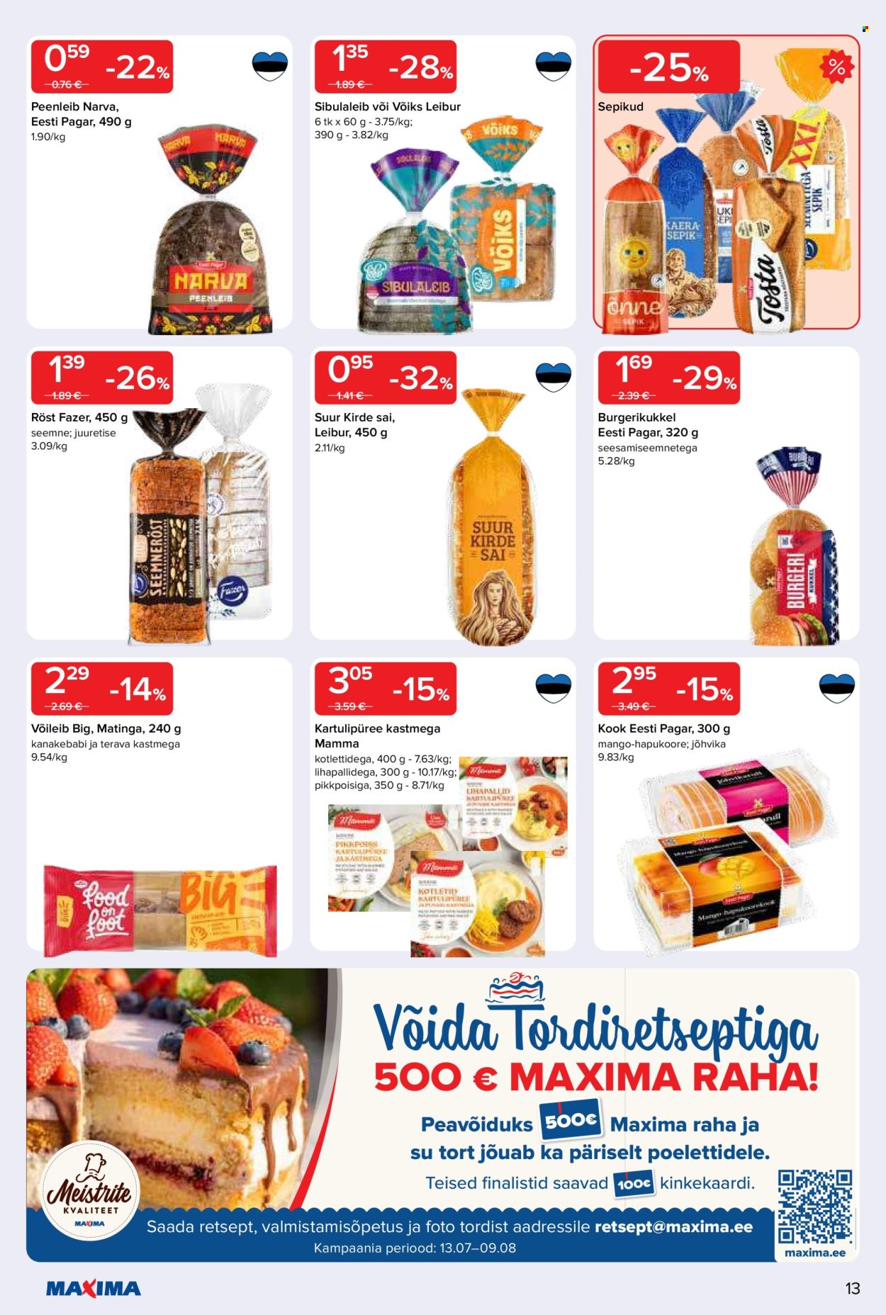 Maxima kliendileht (21.07 - 27.07.2026)