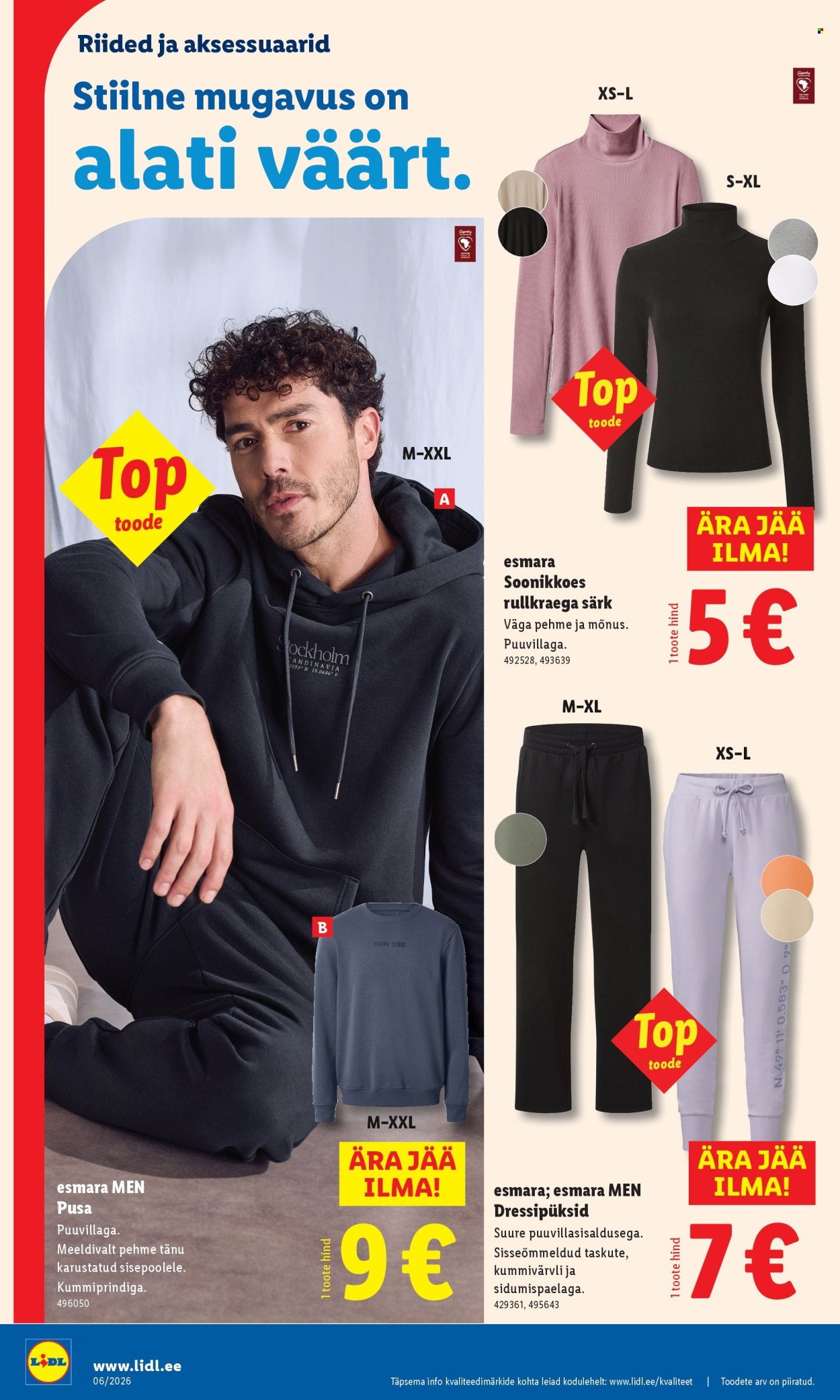 Lidl kliendileht - Tööstuskaupade pakkumised (2.02 - 8.02.2026)