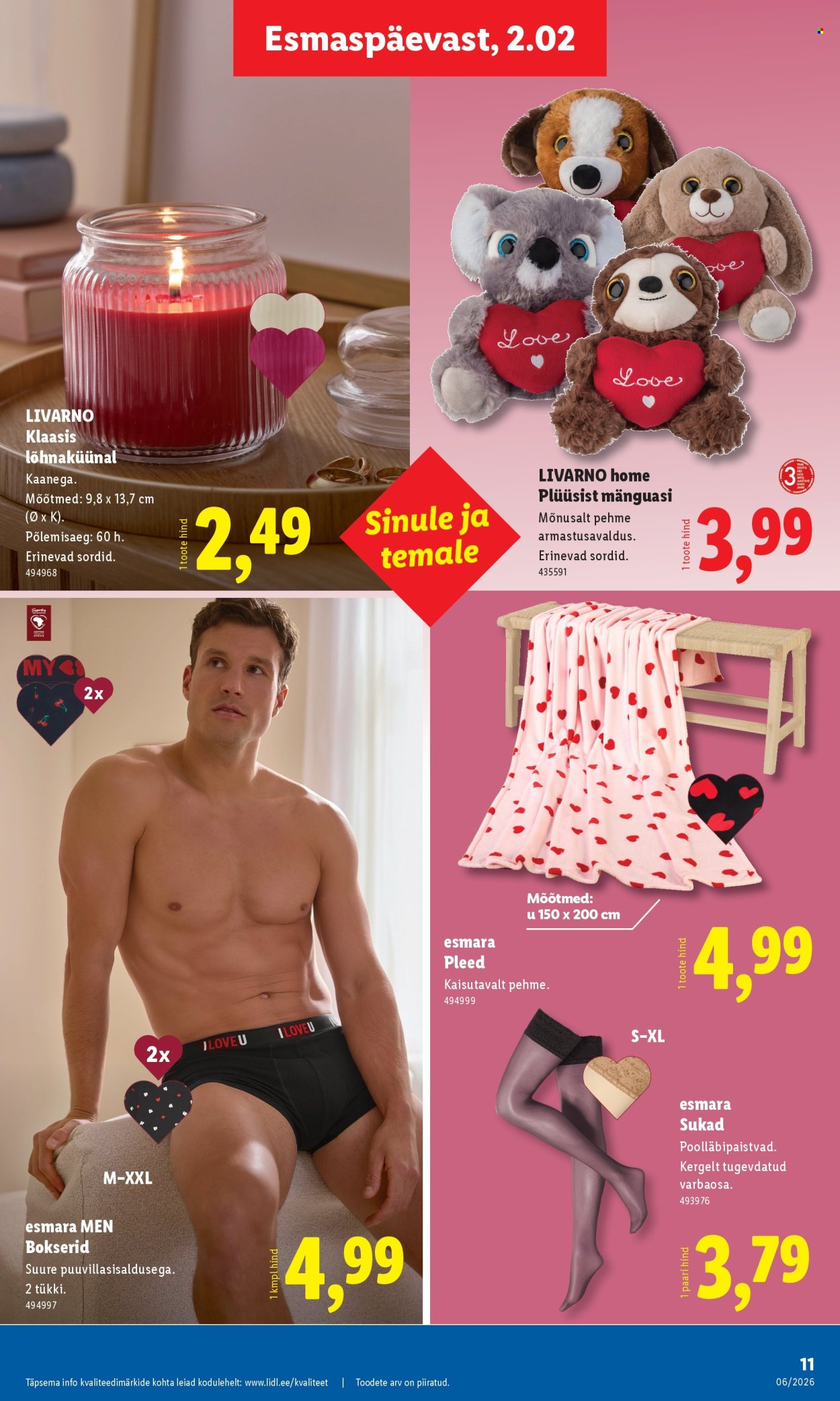 Lidl kliendileht - Tööstuskaupade pakkumised (2.02 - 8.02.2026)