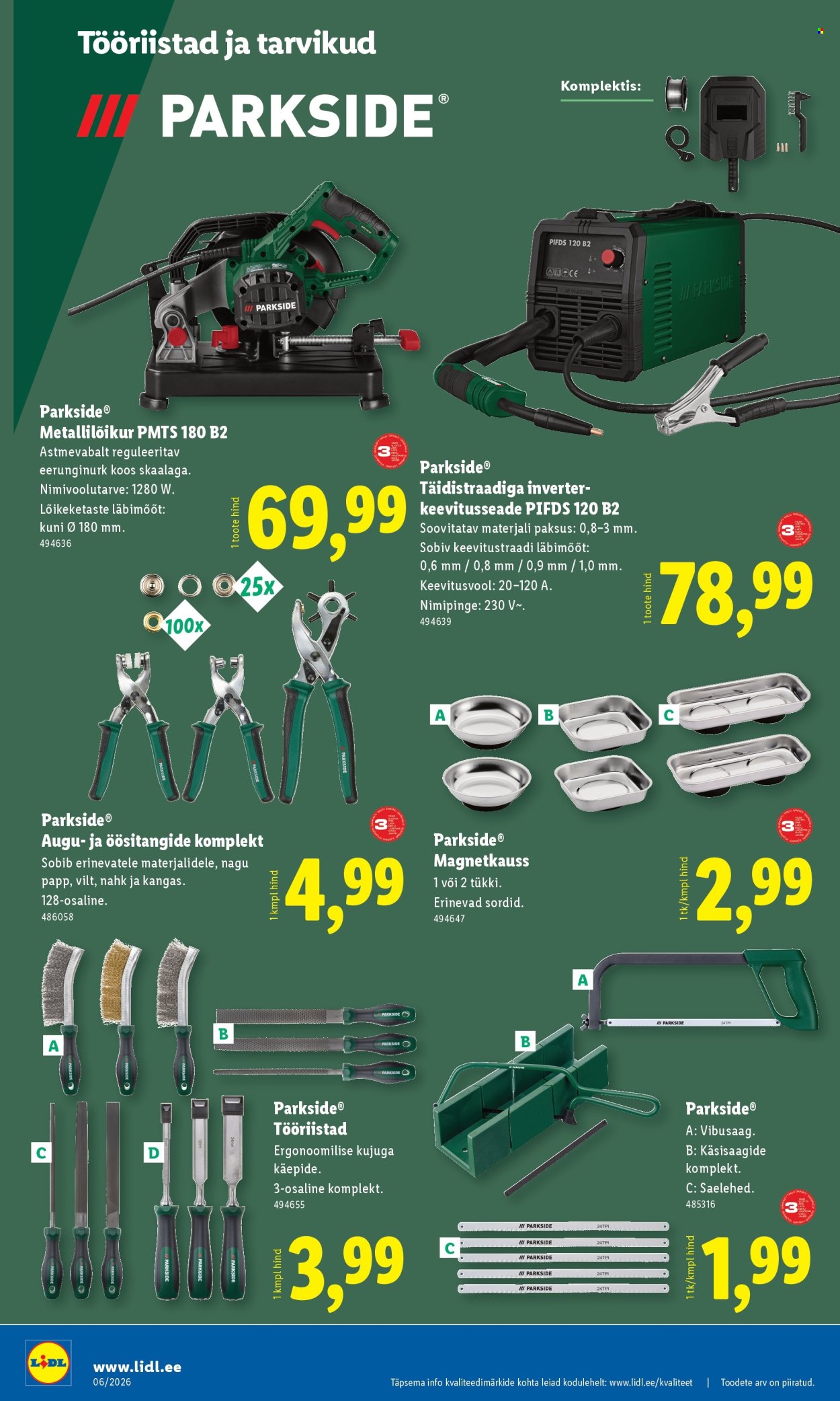 Lidl kliendileht - Tööstuskaupade pakkumised (2.02 - 8.02.2026)