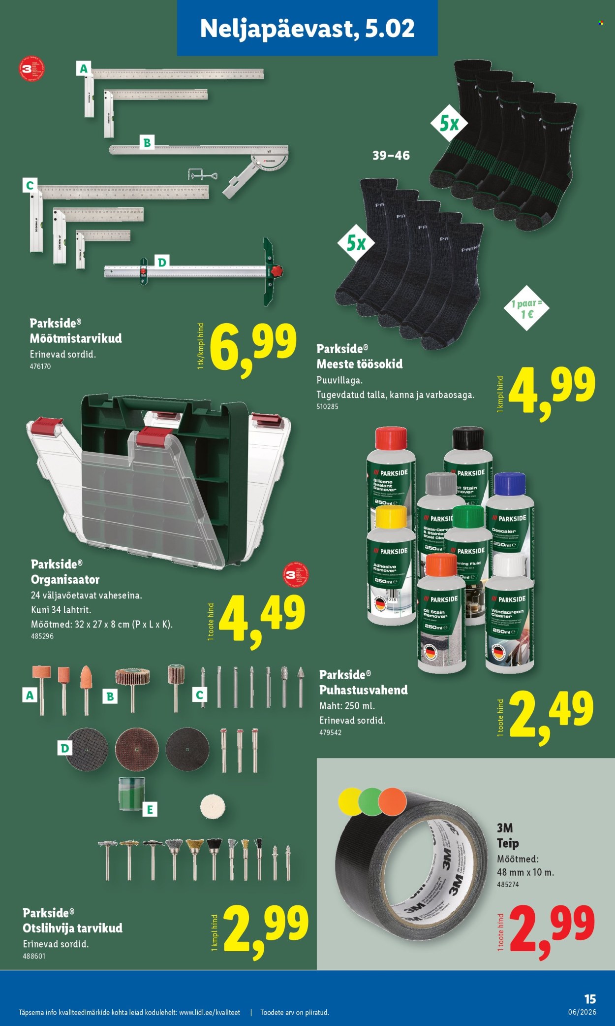 Lidl kliendileht - Tööstuskaupade pakkumised (2.02 - 8.02.2026)