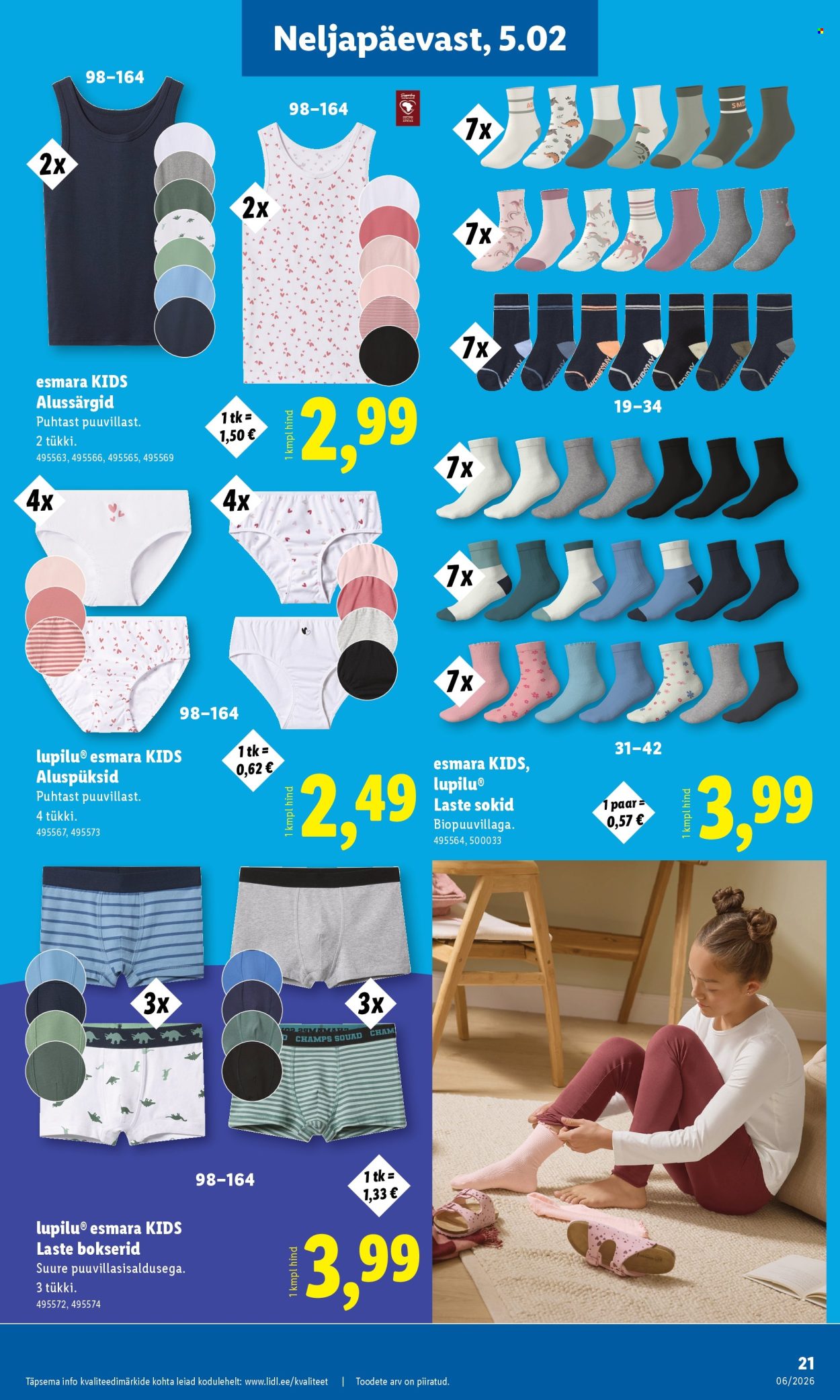 Lidl kliendileht - Tööstuskaupade pakkumised (2.02 - 8.02.2026)