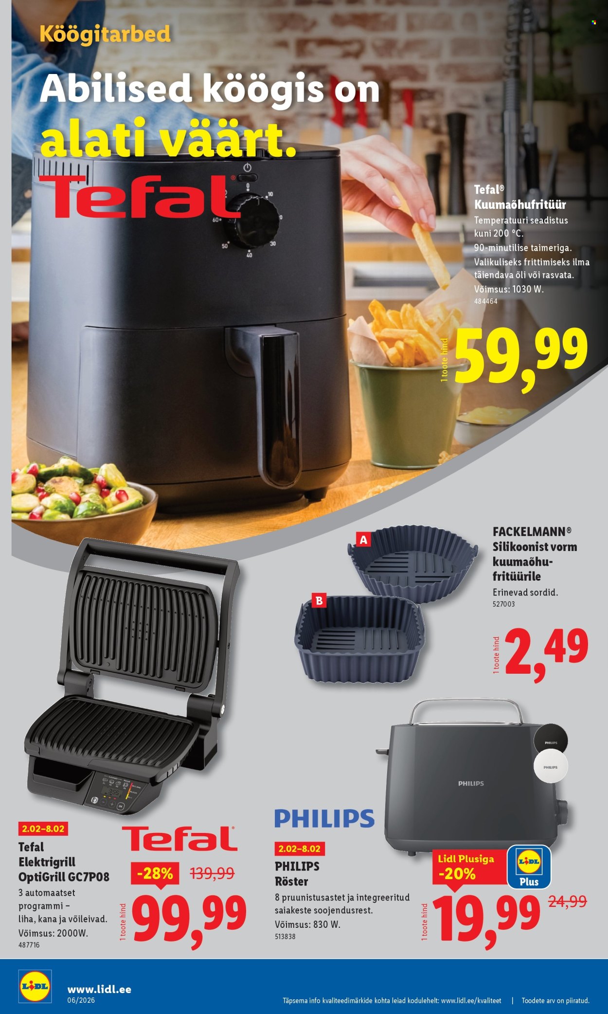 Lidl kliendileht - Tööstuskaupade pakkumised (2.02 - 8.02.2026)