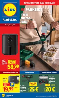 Lidl kliendileht - Tööstuskaupade pakkumised (2.02 - 8.02.2026)