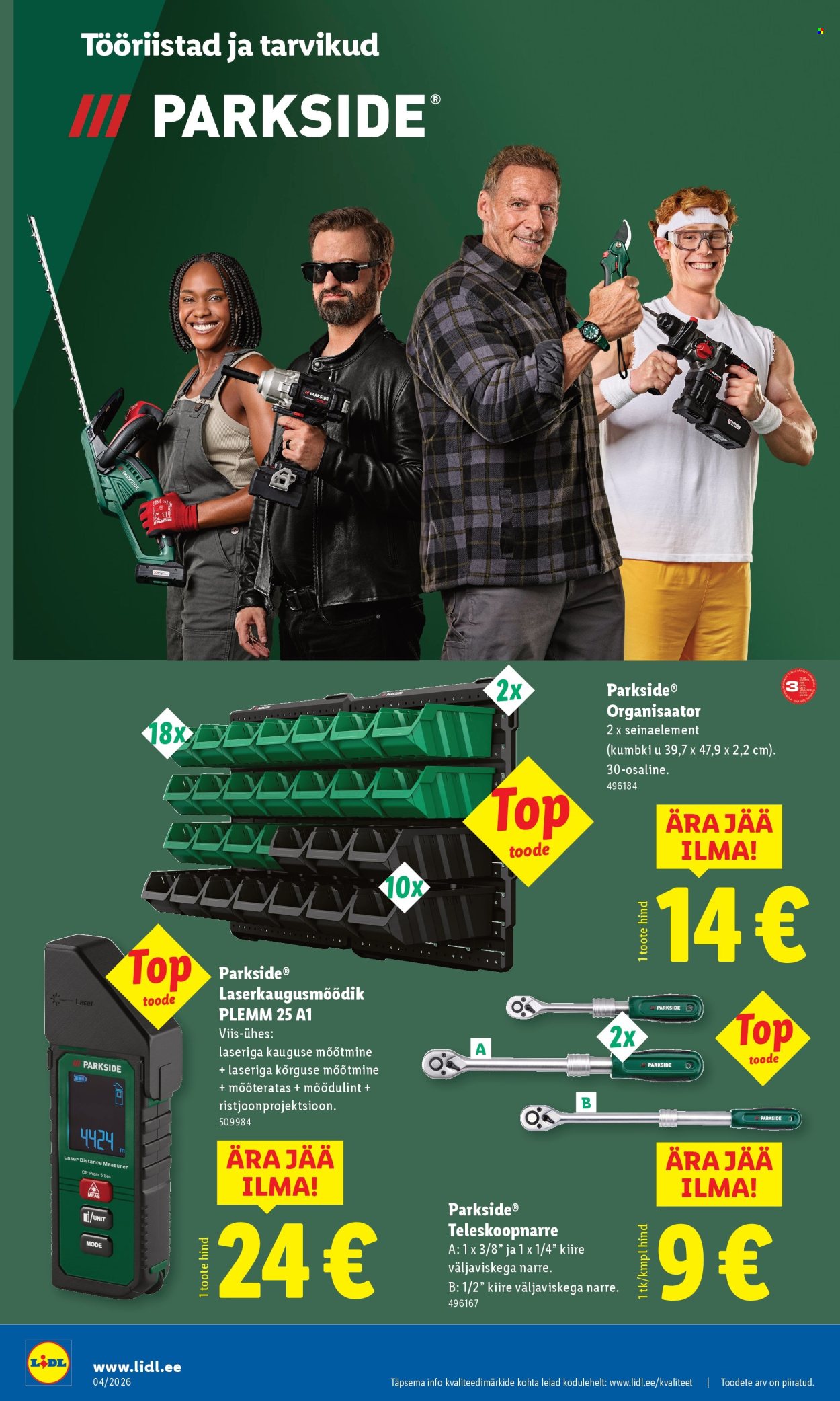 Lidl kliendileht - Tööstuskaupade pakkumised (19.01 - 25.01.2026)