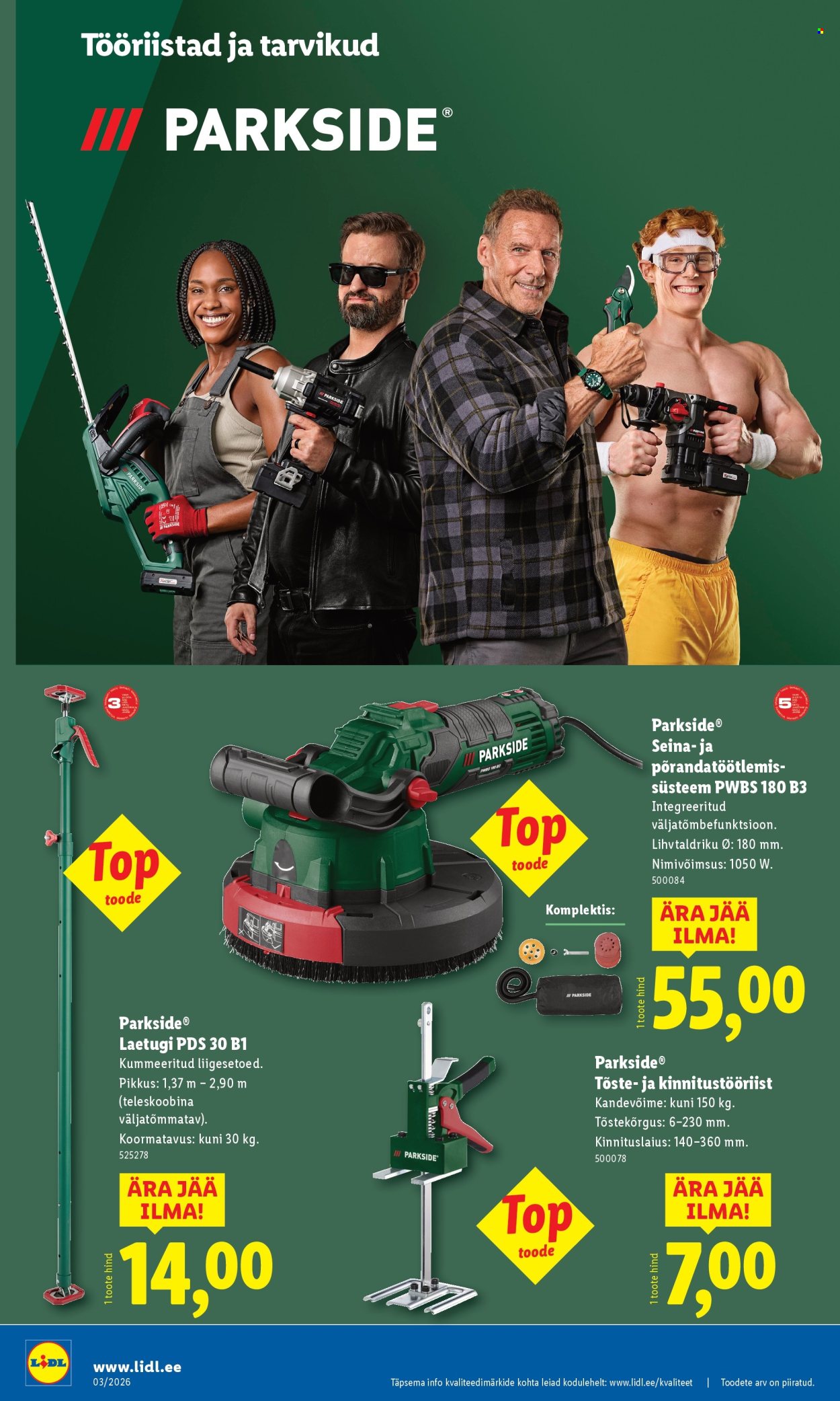 Lidl kliendileht - Tööstuskaupade pakkumised (12.01 - 18.01.2026)