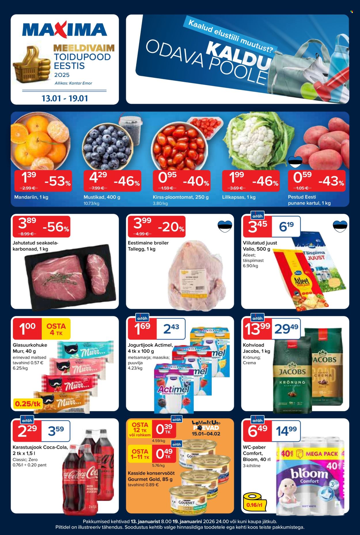 Maxima kliendileht - Maxima kliendileht 13.01-19.01 (13.01 - 19.01.2026)