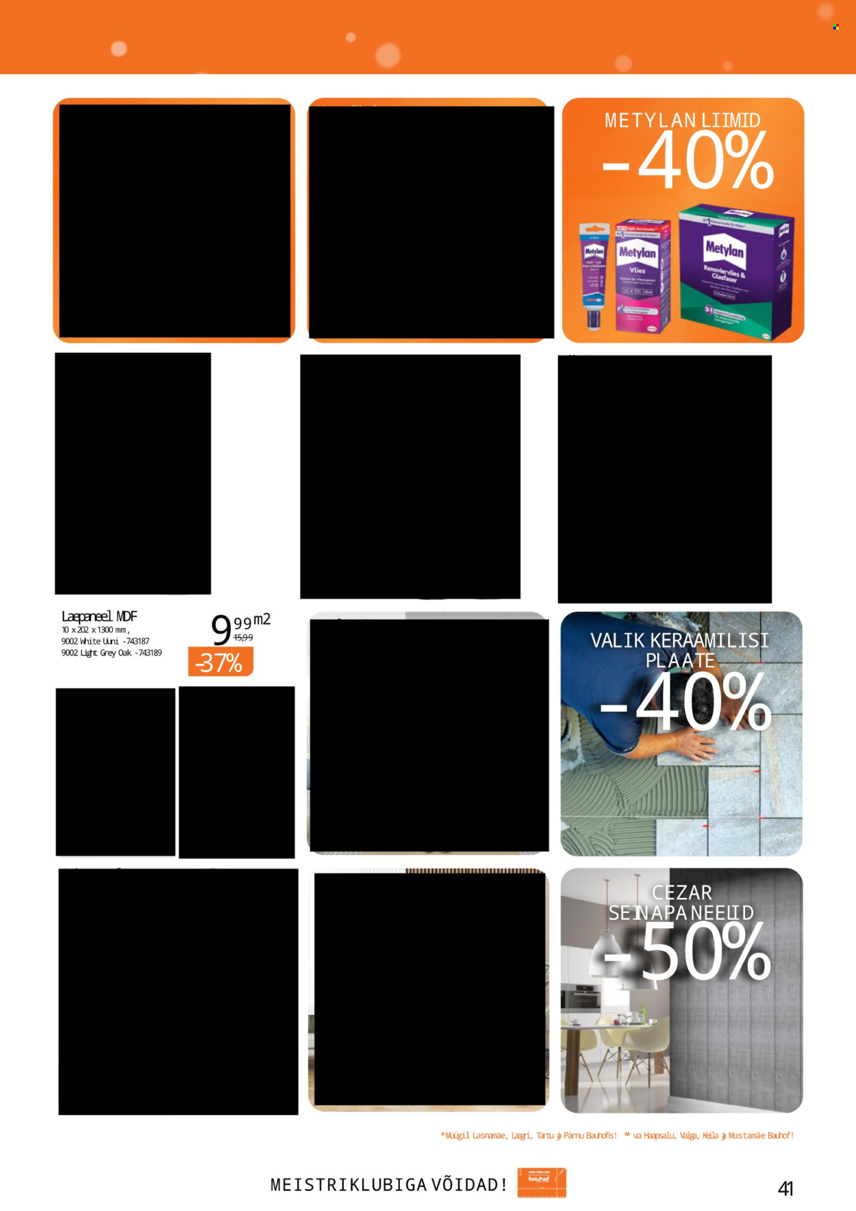 Bauhof kliendileht - JÕULUD ALGAVAD BAUHOFIST! (4.11 - 31.12.2025)