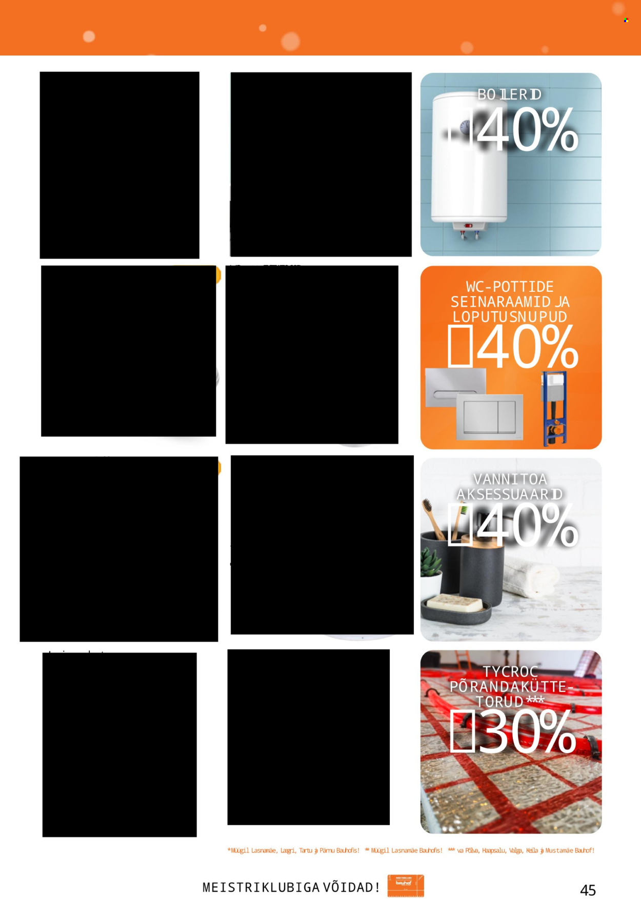 Bauhof kliendileht - JÕULUD ALGAVAD BAUHOFIST! (4.11 - 31.12.2025)