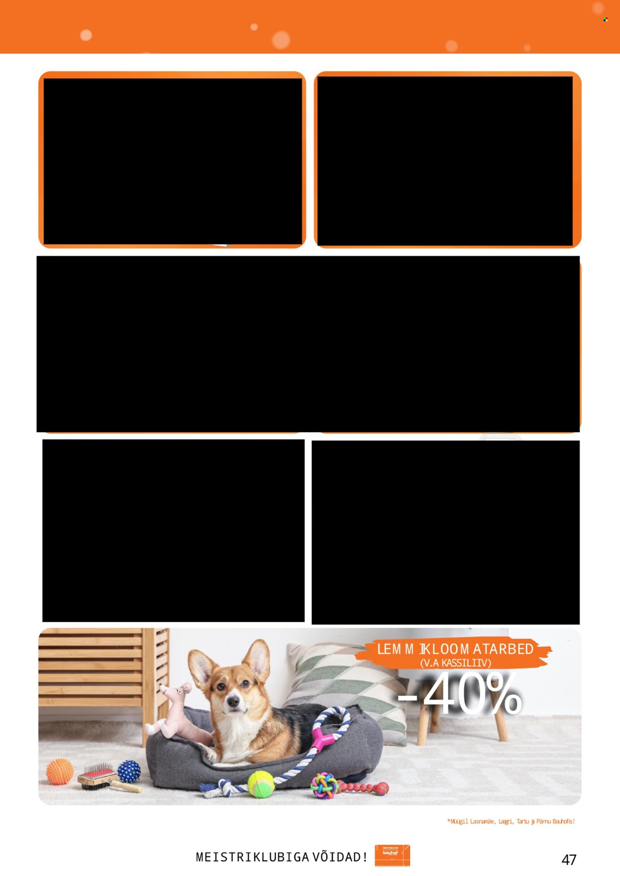 Bauhof kliendileht - JÕULUD ALGAVAD BAUHOFIST! (4.11 - 31.12.2025)