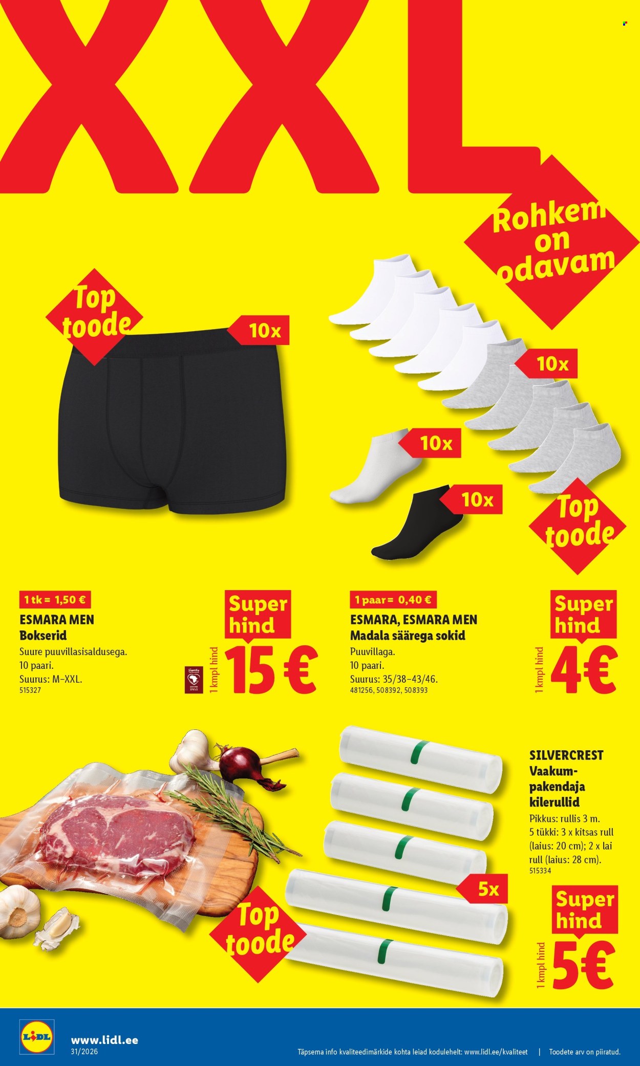 Lidl kliendileht (27.07 - 2.08.2026)