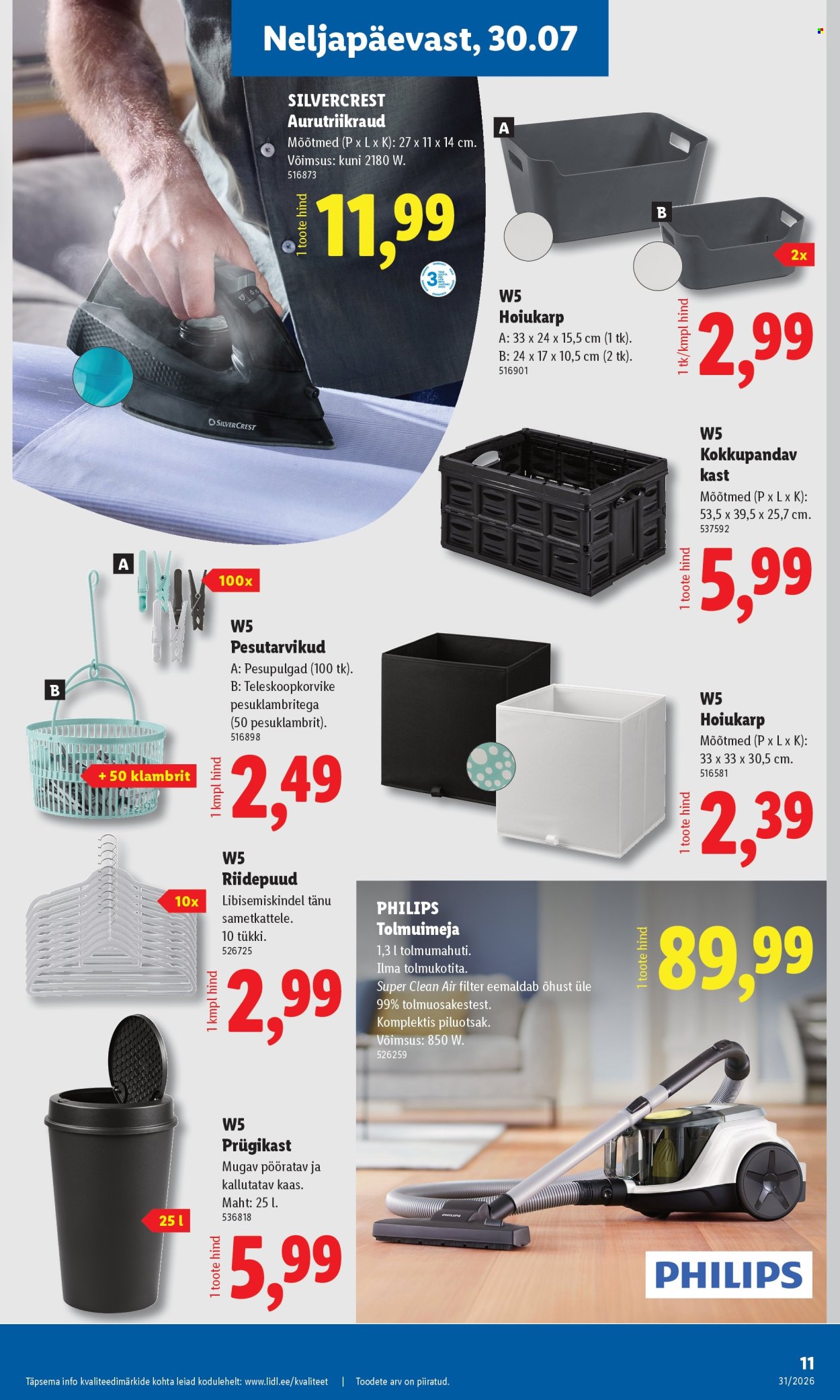 Lidl kliendileht (27.07 - 2.08.2026)