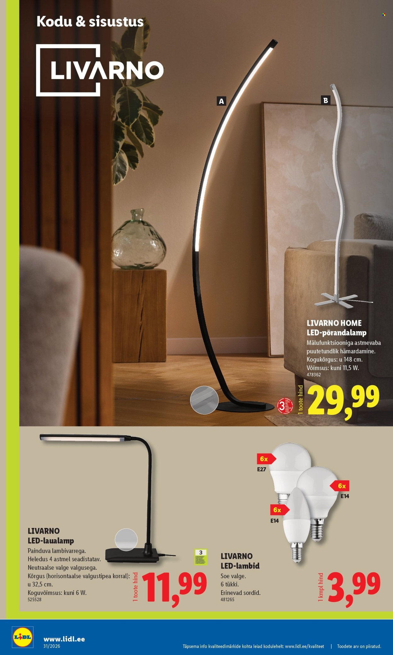 Lidl kliendileht (27.07 - 2.08.2026)