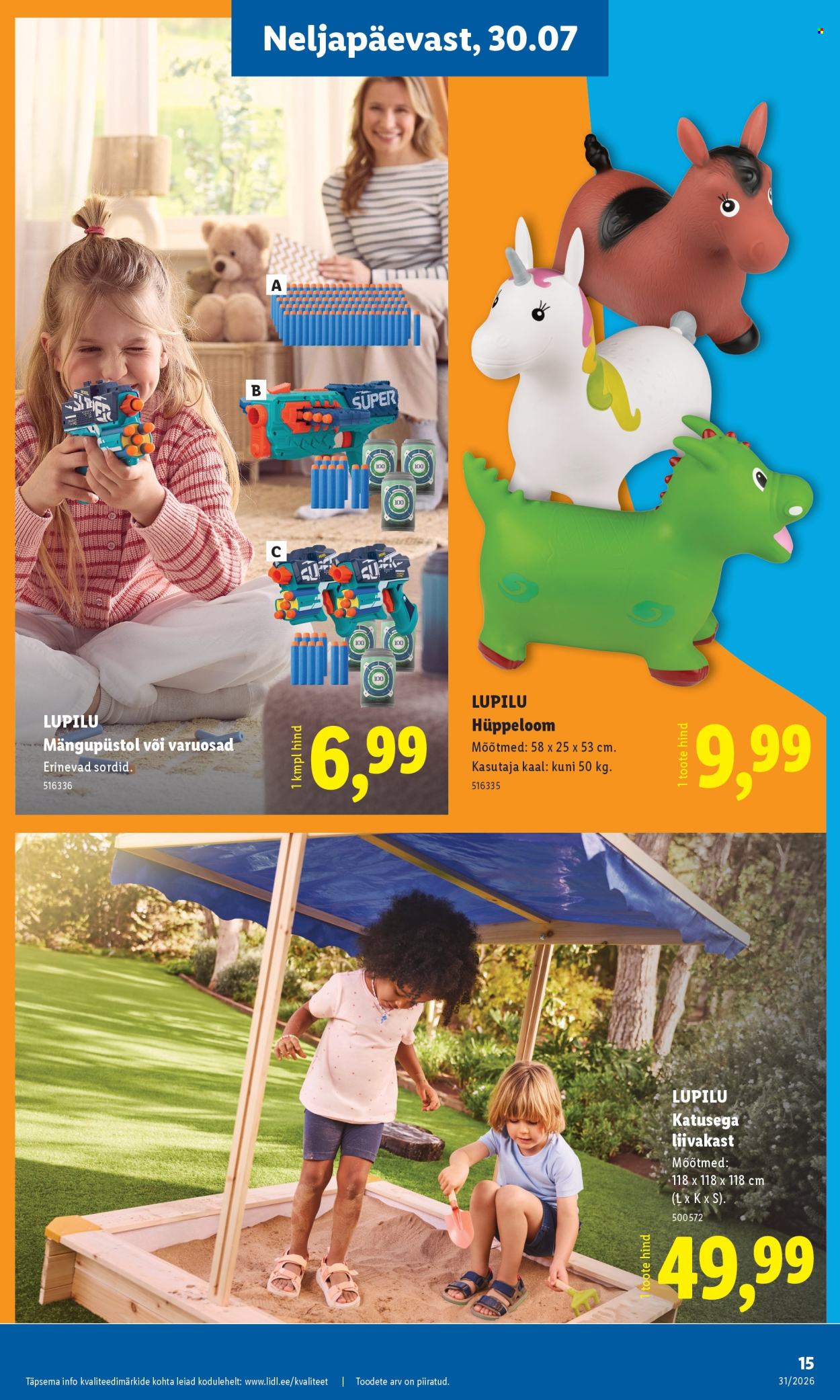 Lidl kliendileht (27.07 - 2.08.2026)
